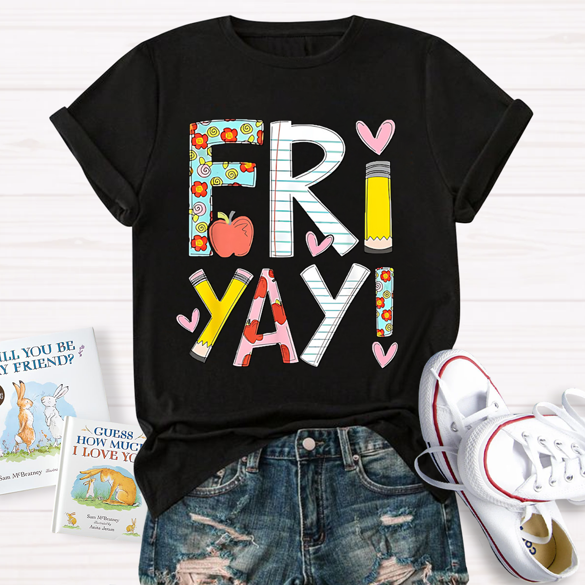 Fri Yay Teacher T-Shirt