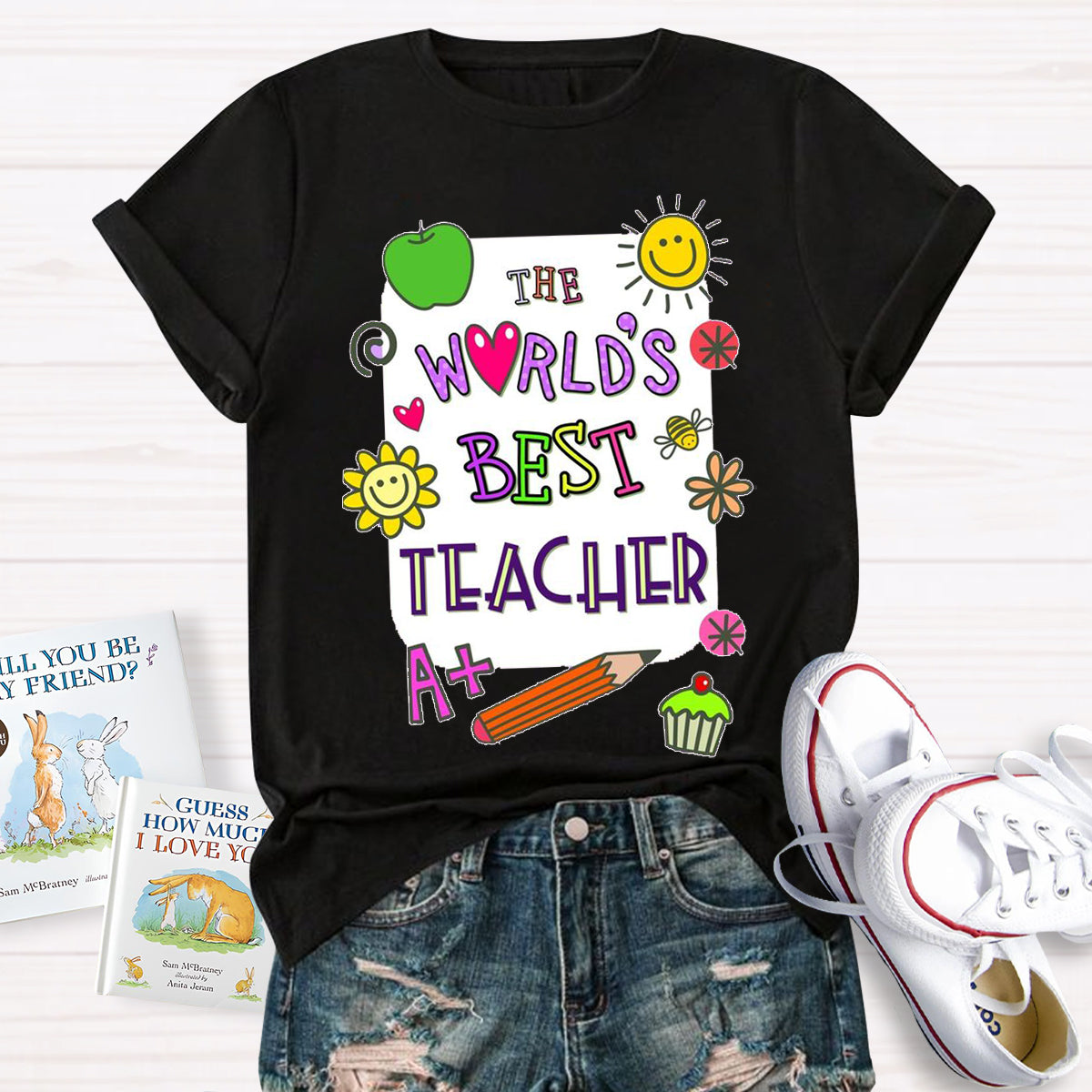 The Word's Best Teacher T-Shirt