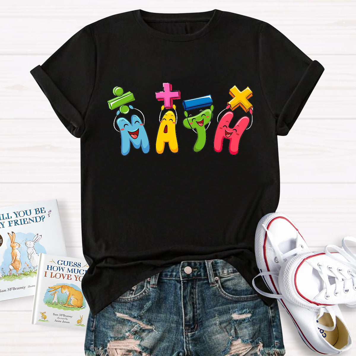 Funny Math Symbols Math Day T-Shirt