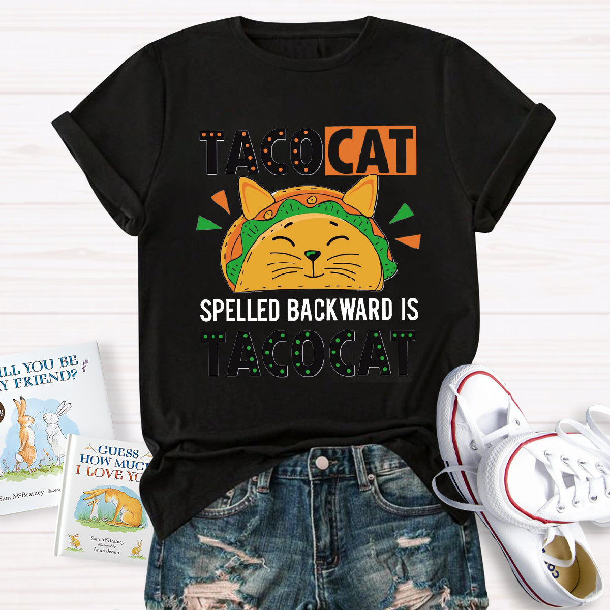 Tacocat Spelled Backward Is Tacocat T-Shirt