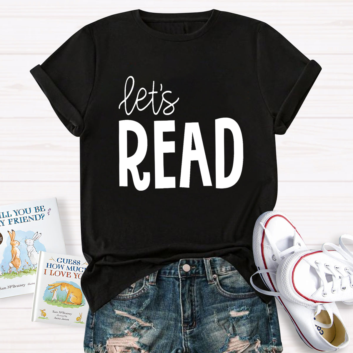 Let's Read Reading Week T-Shirt