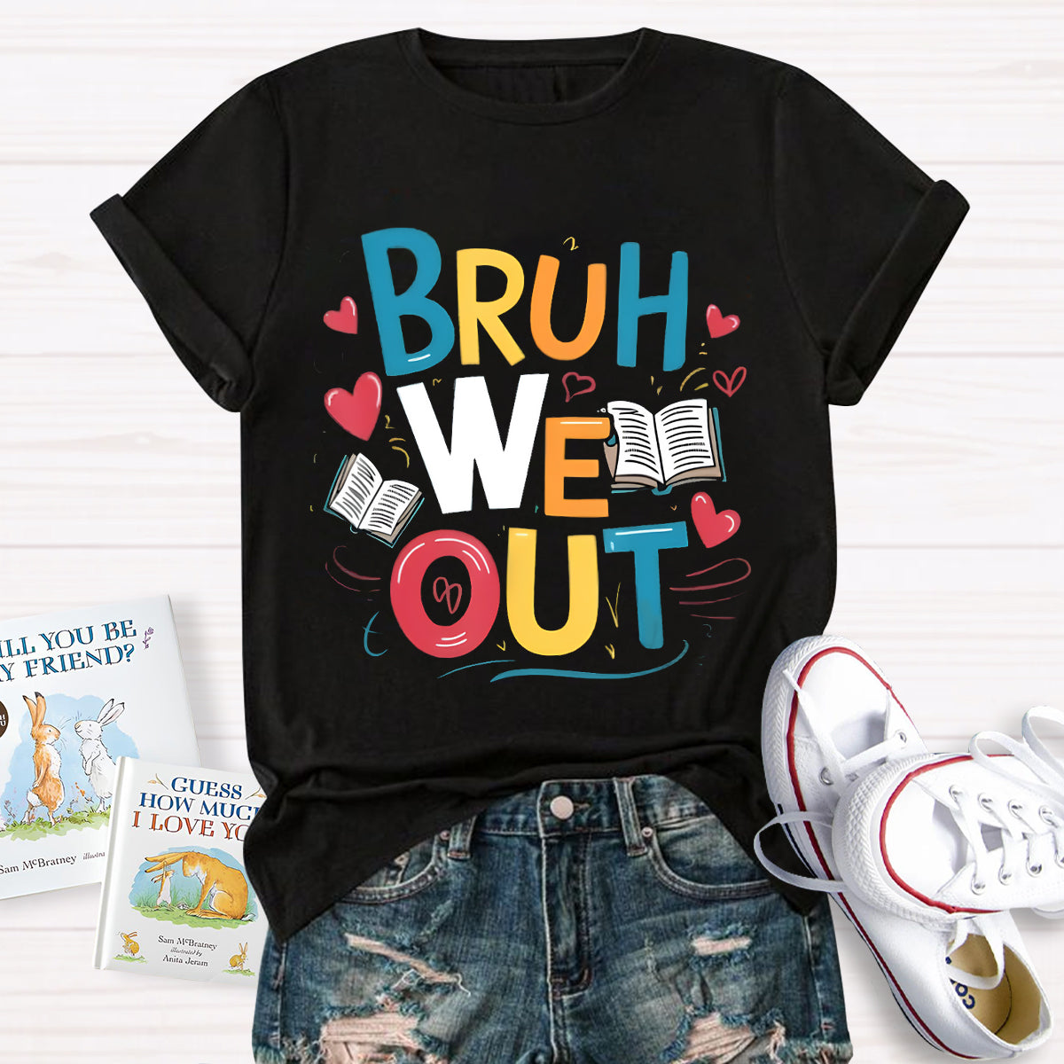 Bruh We Out Teacher T-Shirt