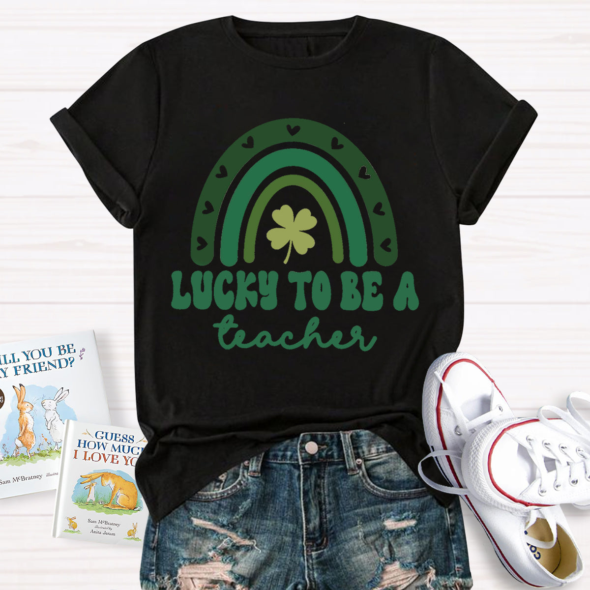 Lucky To Be A Teacher T-Shirt