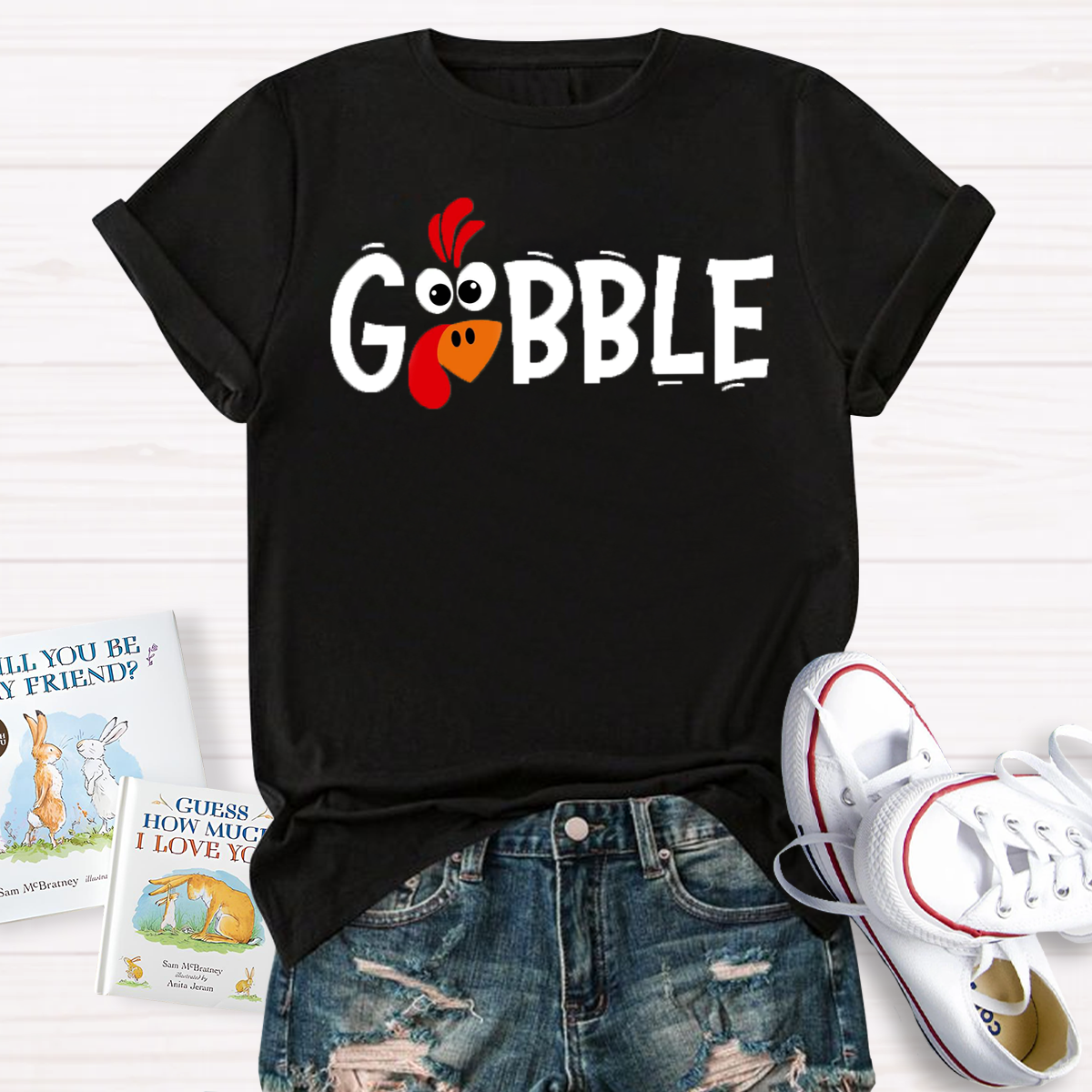 Thanksgiving Gobble Turkey T-Shirt