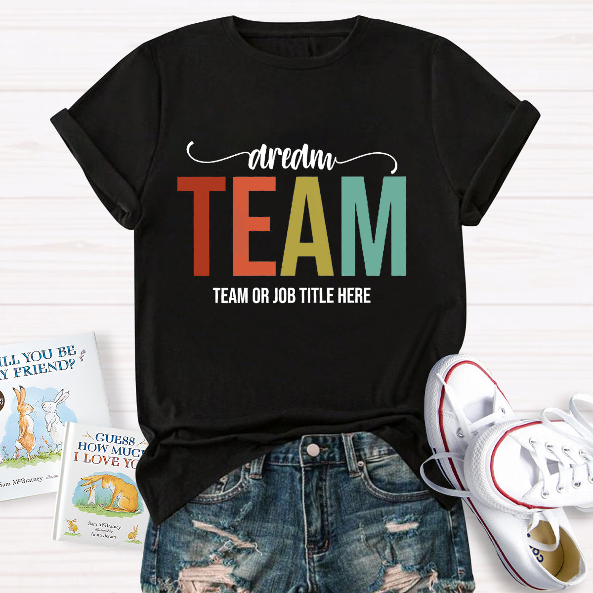 Personalized Dream Team Name T-Shirt