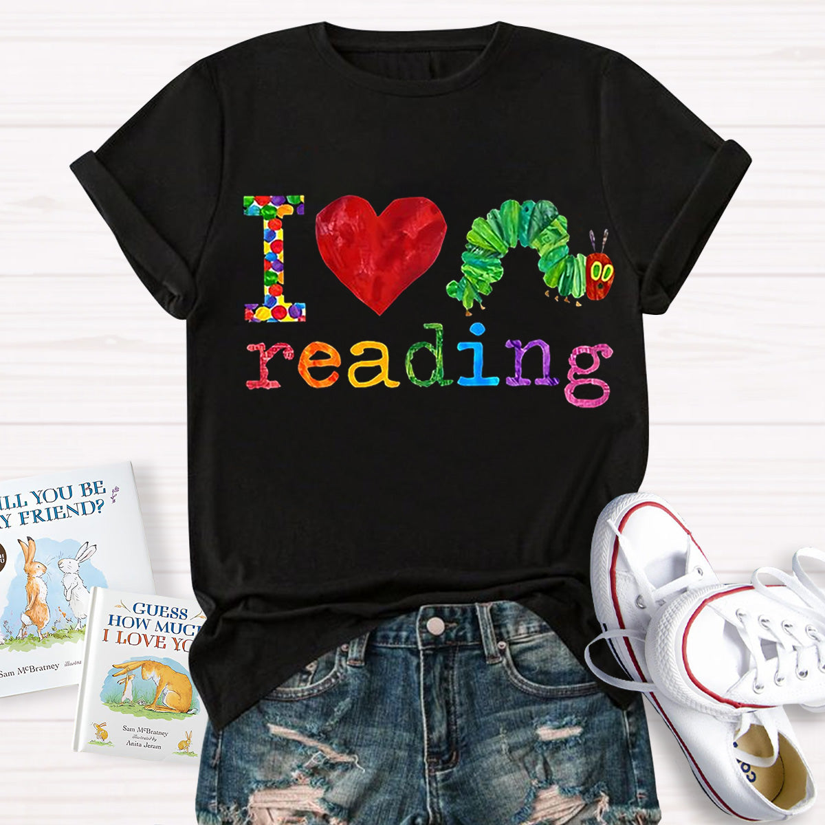 I Love Reading Teacher T-Shirt