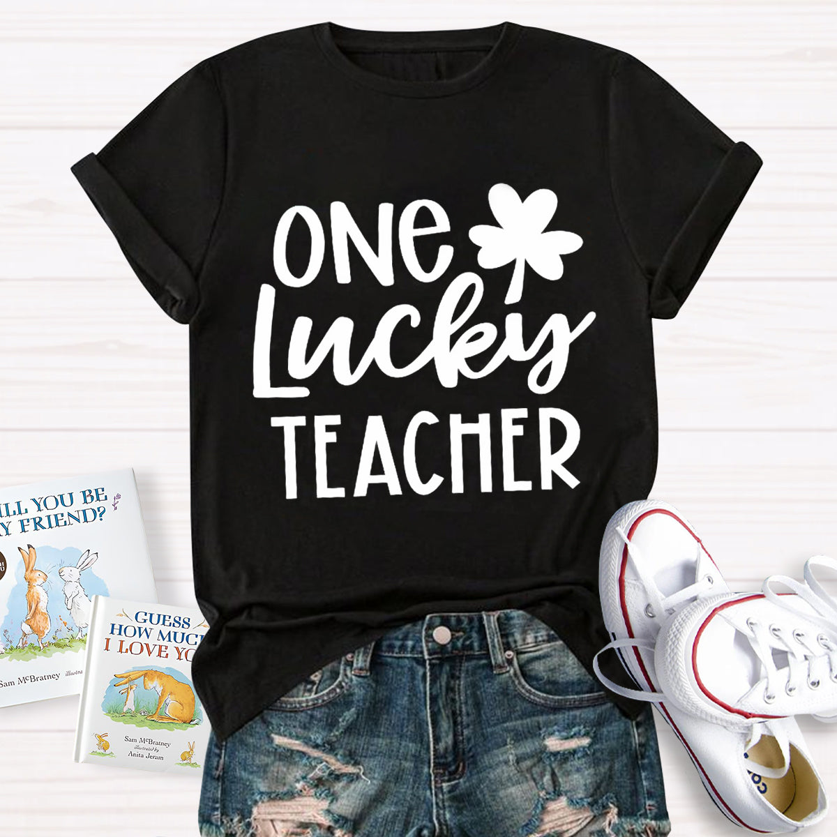 One Lucky Teacher T-Shirt