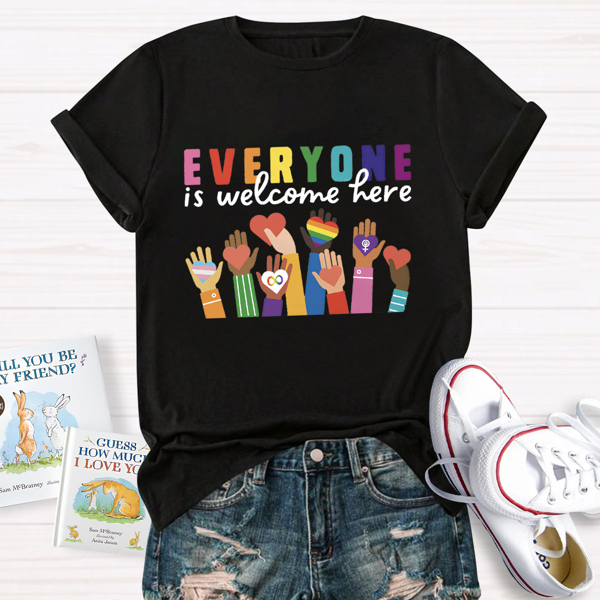 Everyone Is Welcome Here T-Shirt