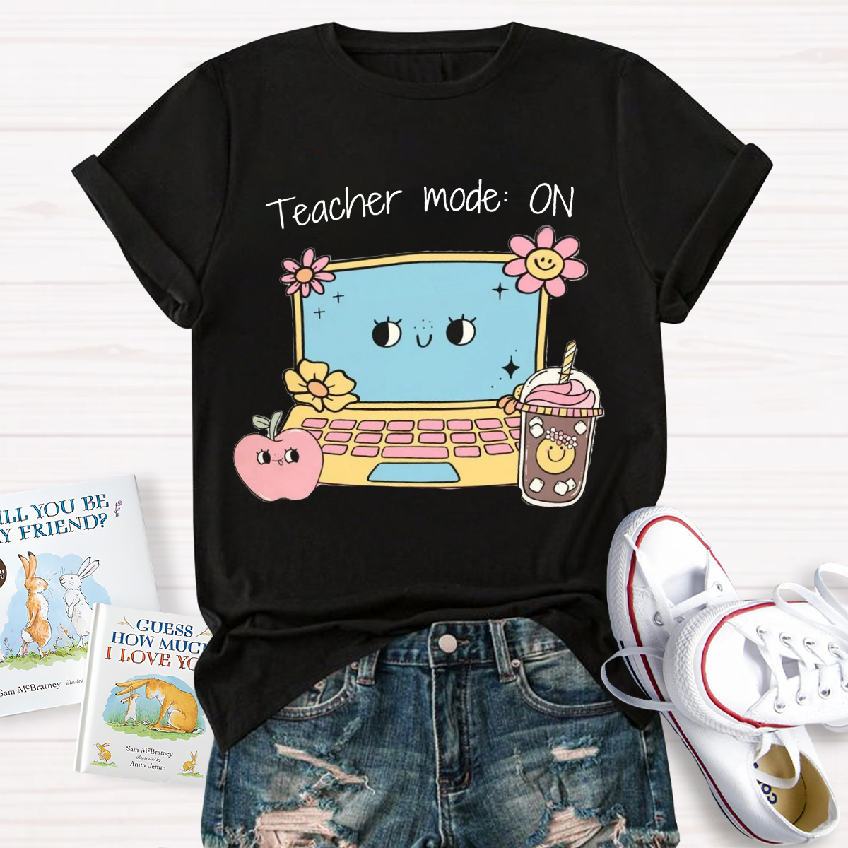 Teacher Mode On Computer Coffee T-Shirt