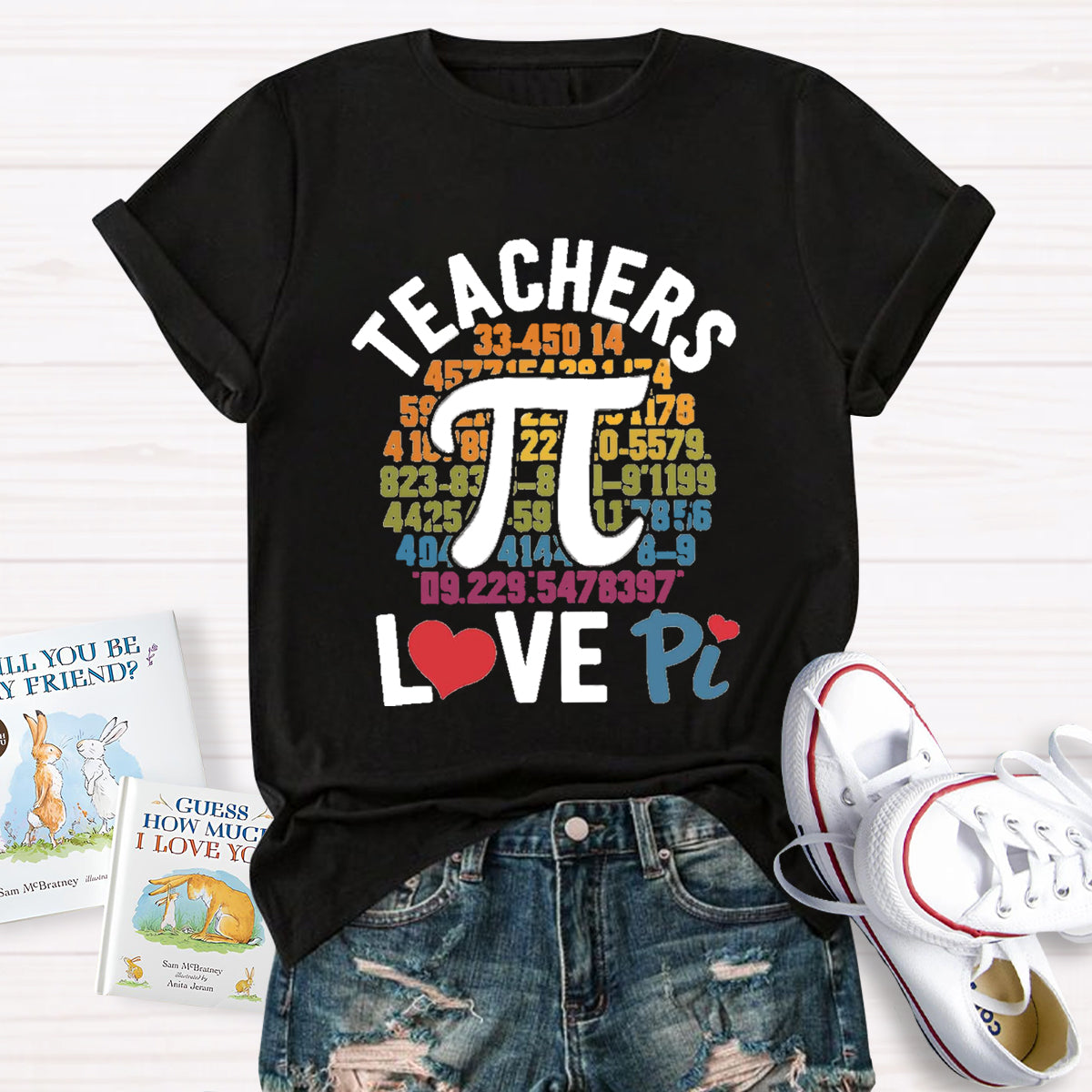 Teachers Love Pi Day T-Shirt