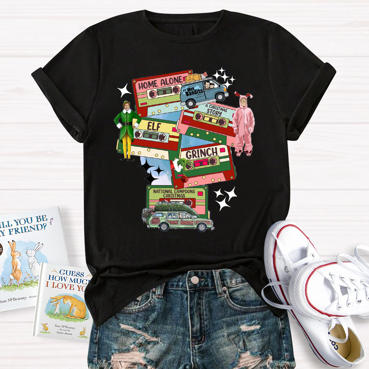 Christmas Movie Teacher T-Shirt