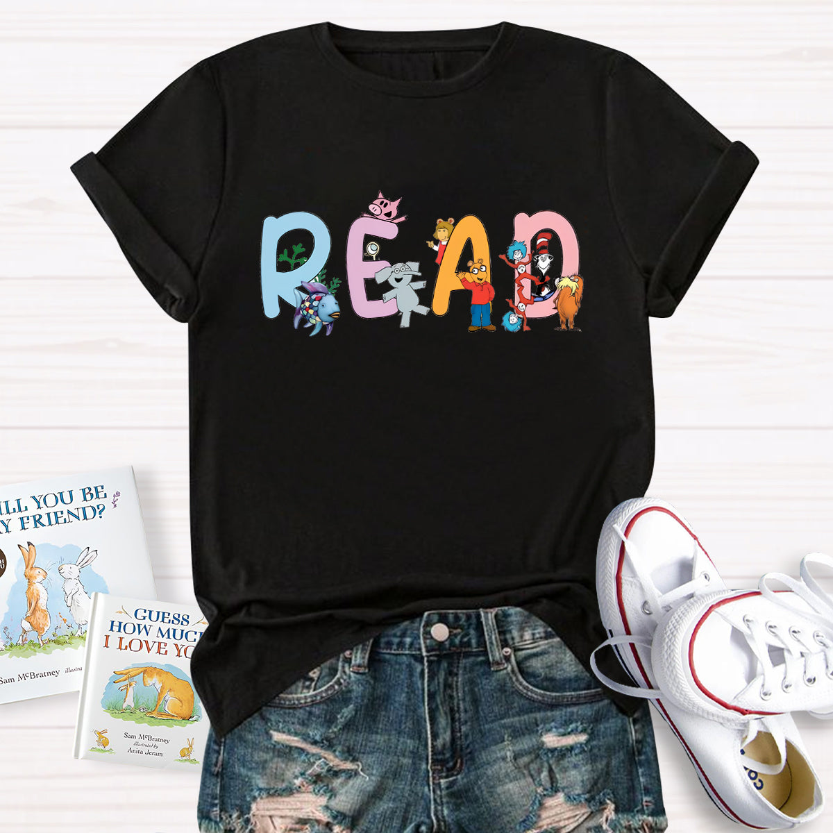 Read Children's Books Teacher T-Shirt