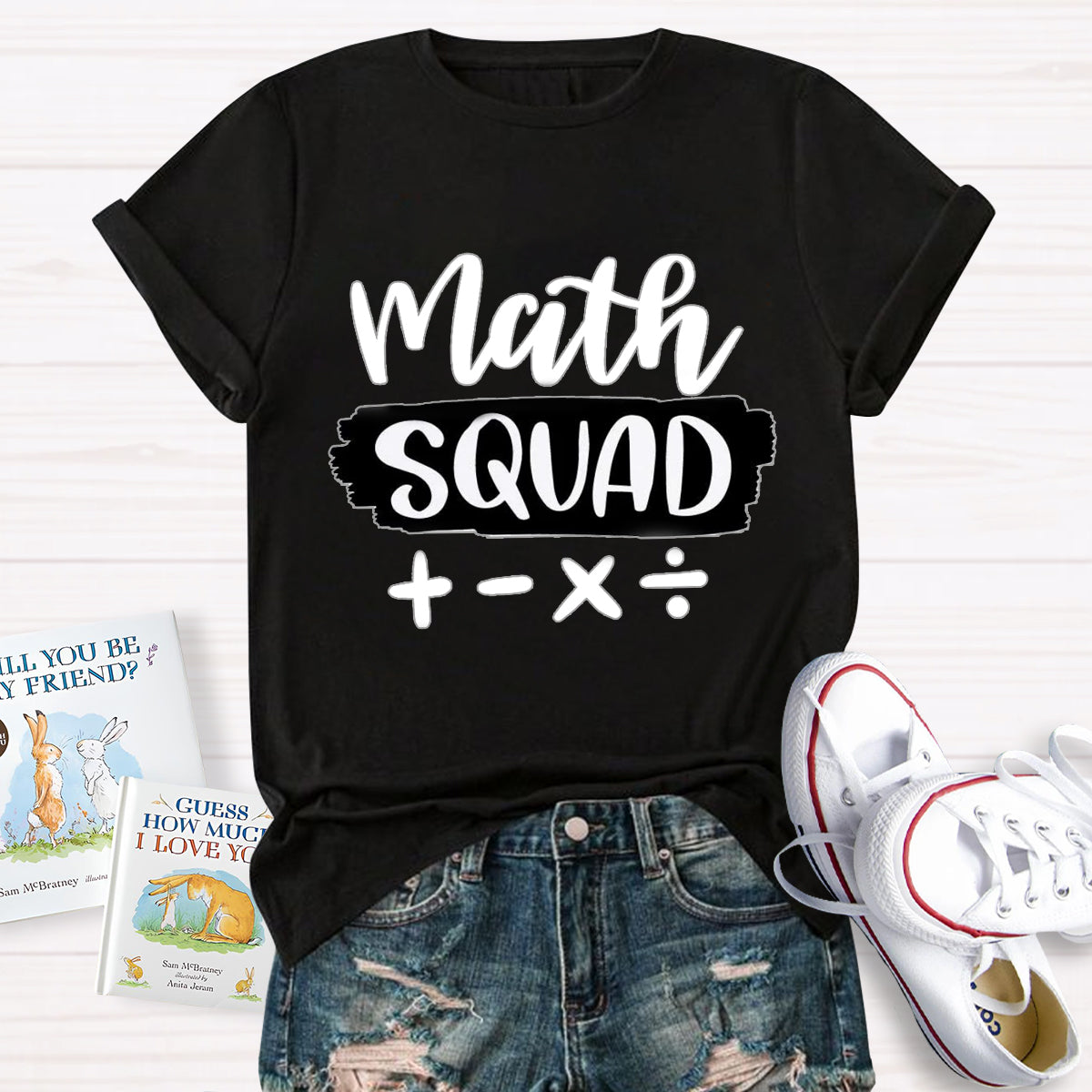 Math Squad Math Teacher T-Shirt