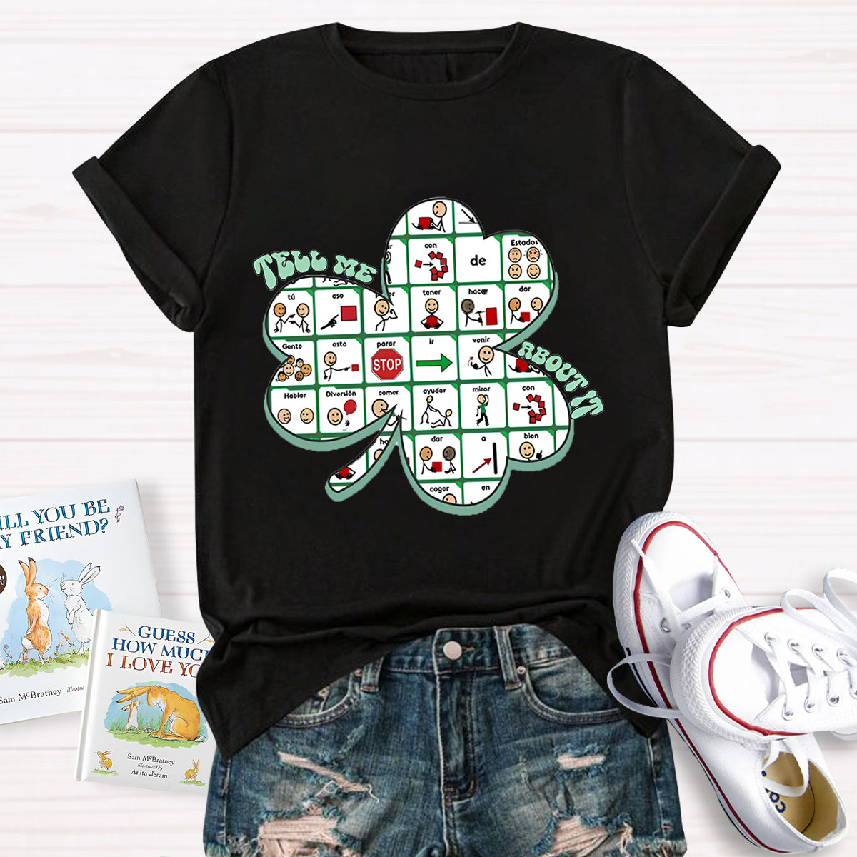 Tell Me About It Shamrock T-Shirt