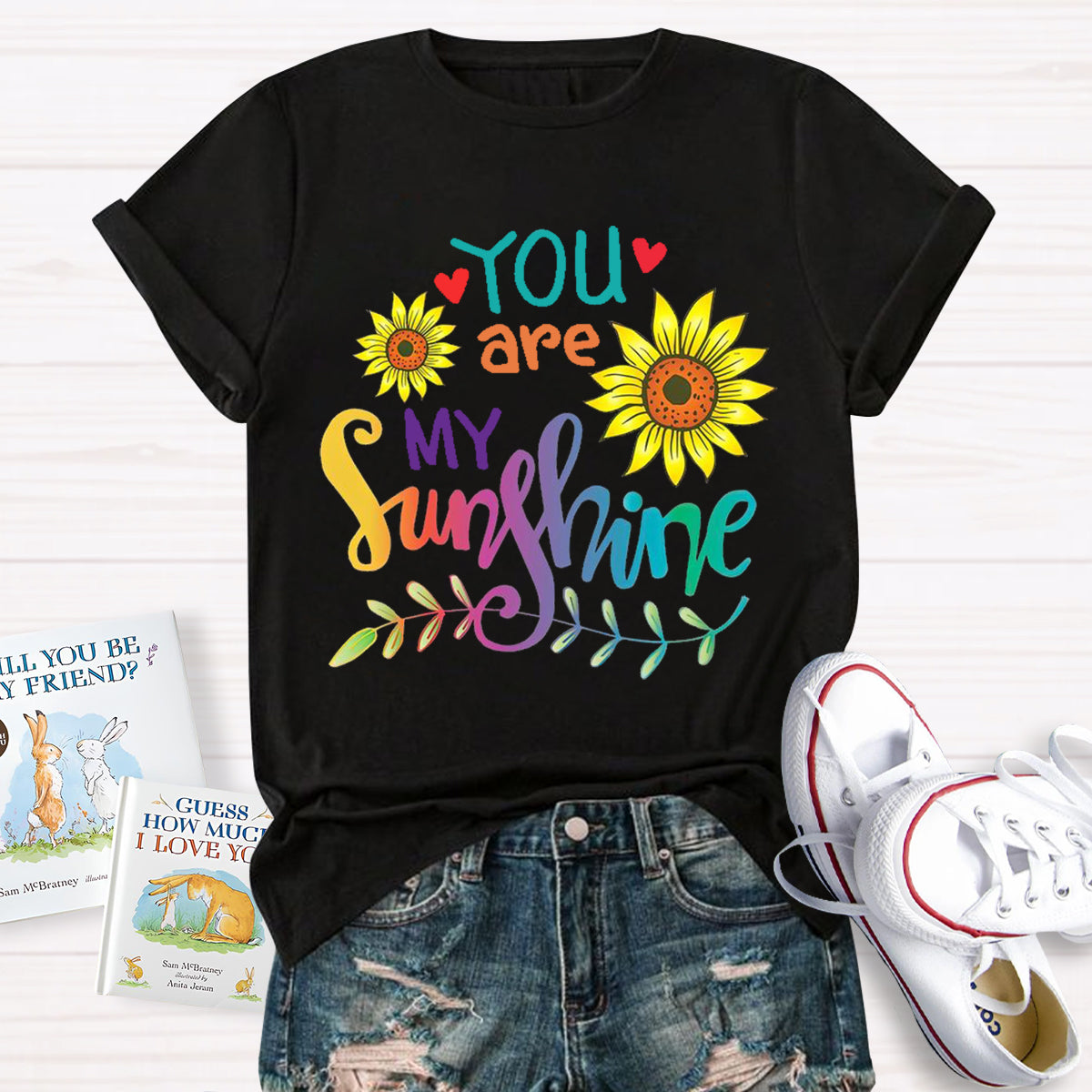 You Are My Sunshine Sunflower T-Shirt