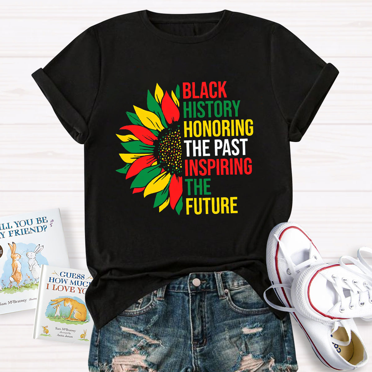 Black History Honoring The Past Inspiring The Future T-Shirt