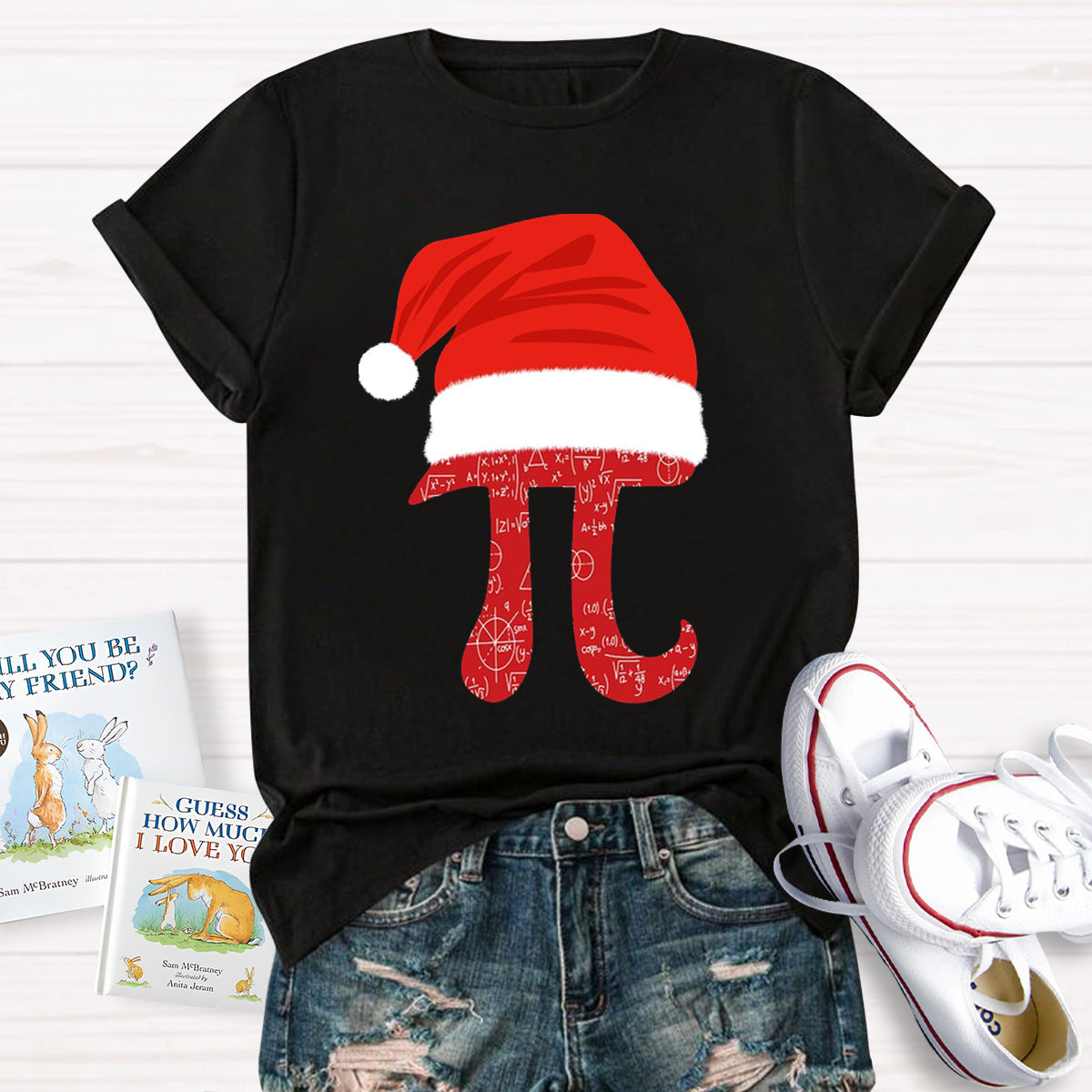 Math Teacher Christmas T-Shirt