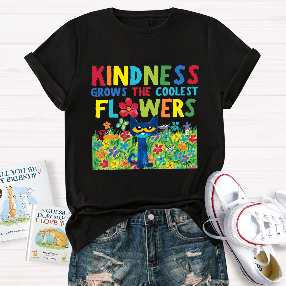 Kindness Grows The Coolest Flowers T-Shirt