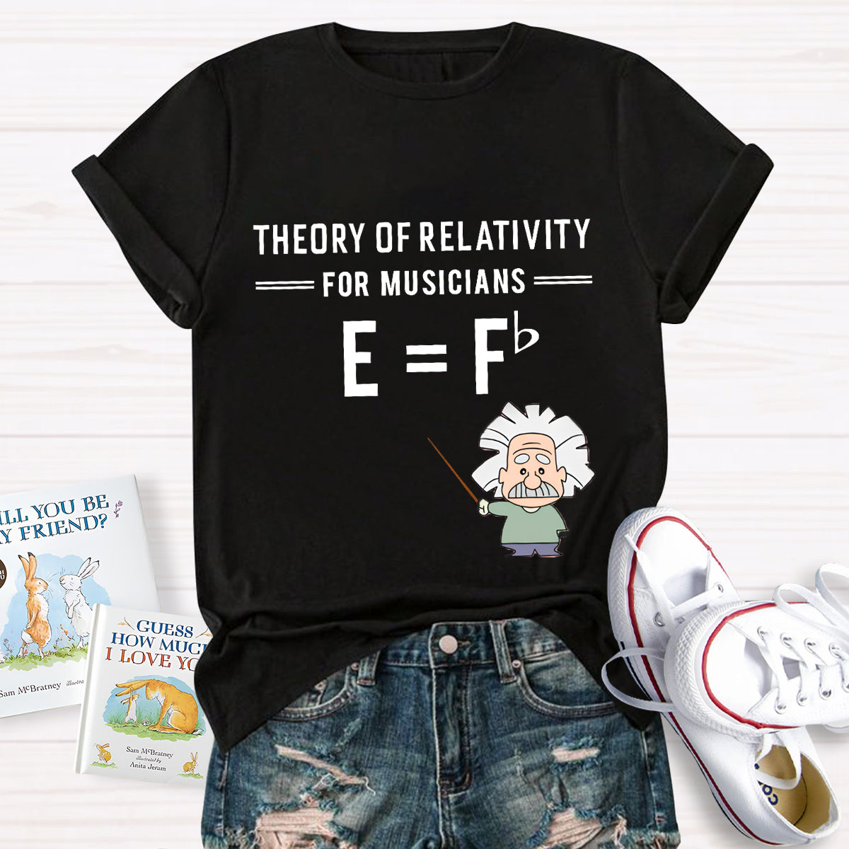 Theory Of Relativity For Musicians Teacher T-Shirt