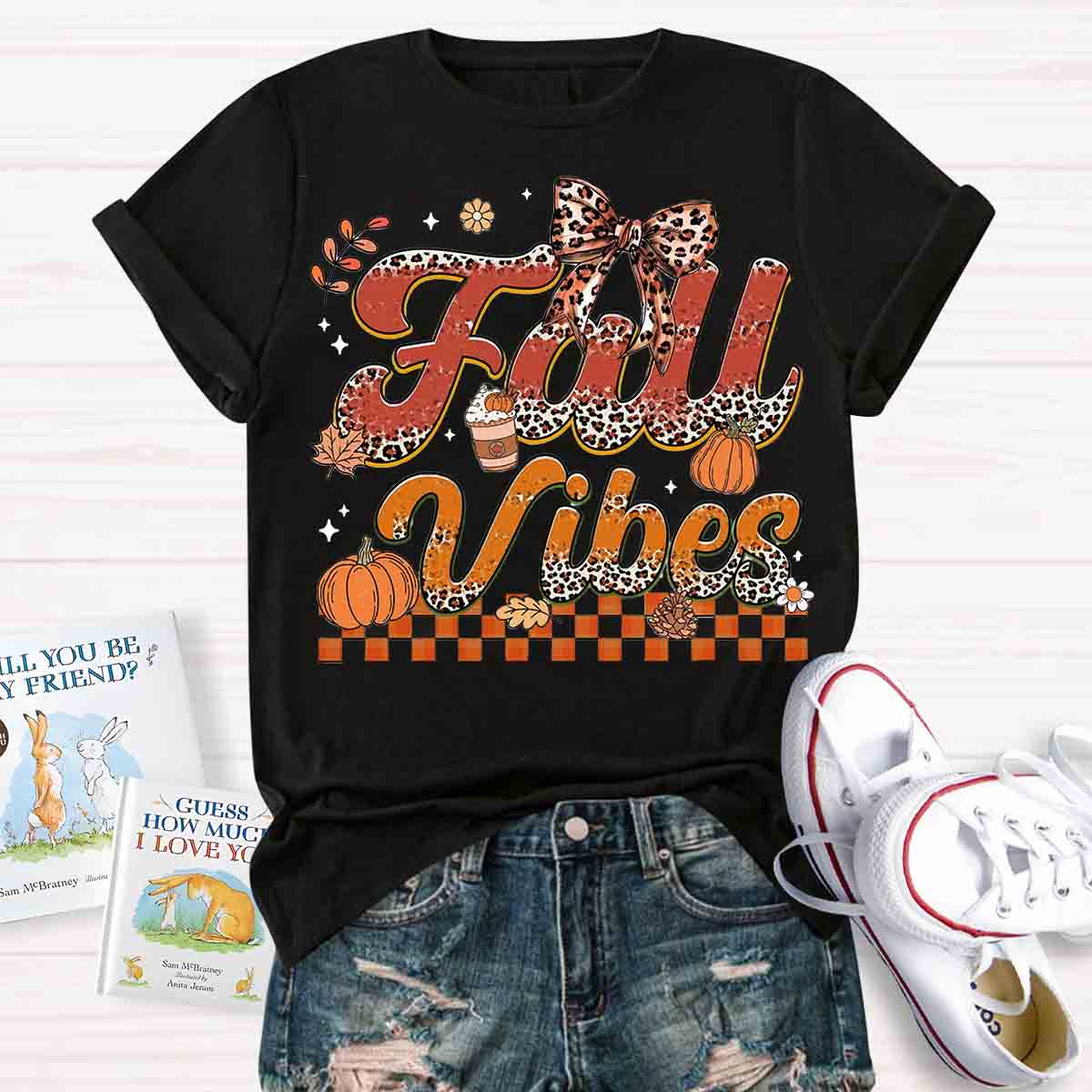 Fall Vibes Pumpkins T-shirt