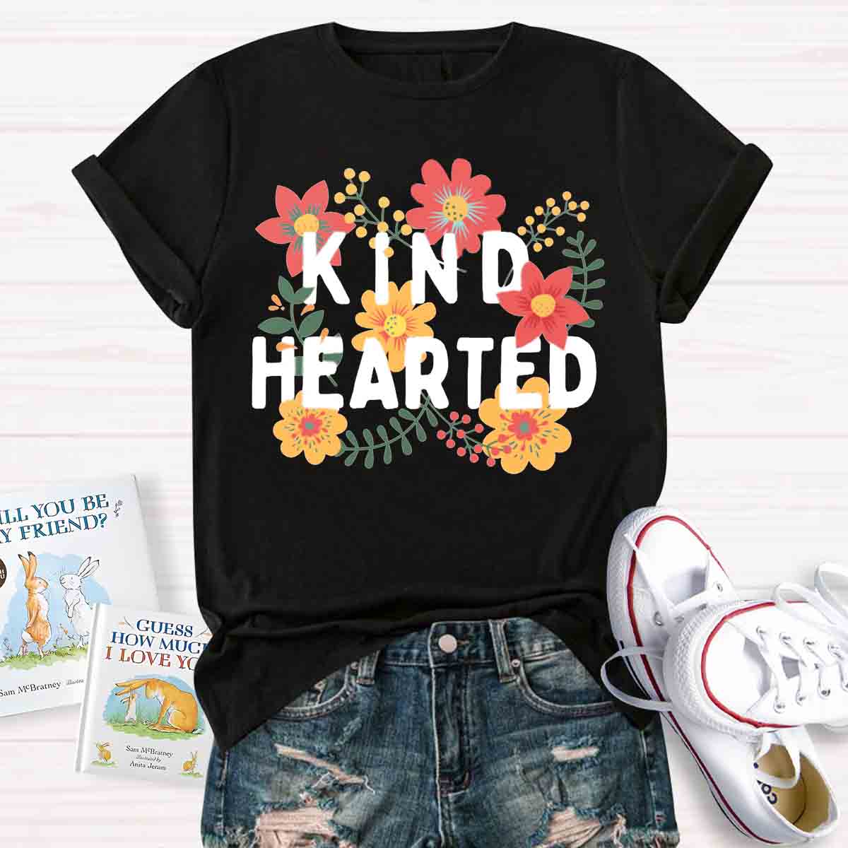 Kind Hearted Floral T-shirt