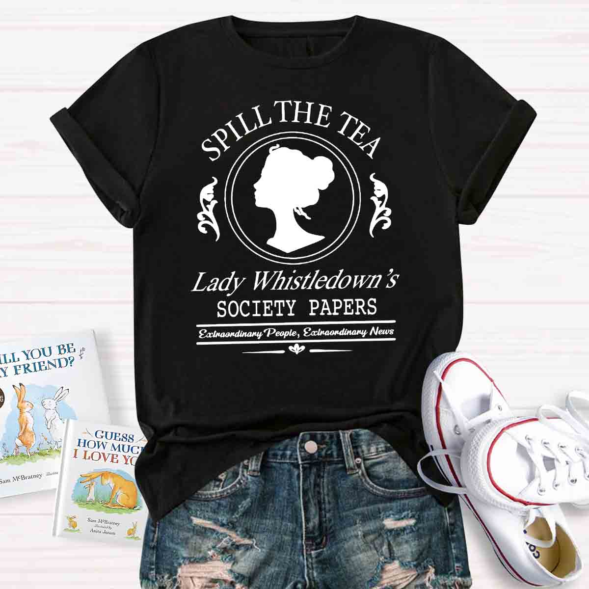 Spill The Tea Lady Whistledown's T-Shirt