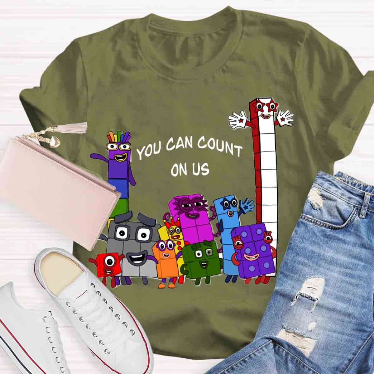 You Can Count On Us T-shirt