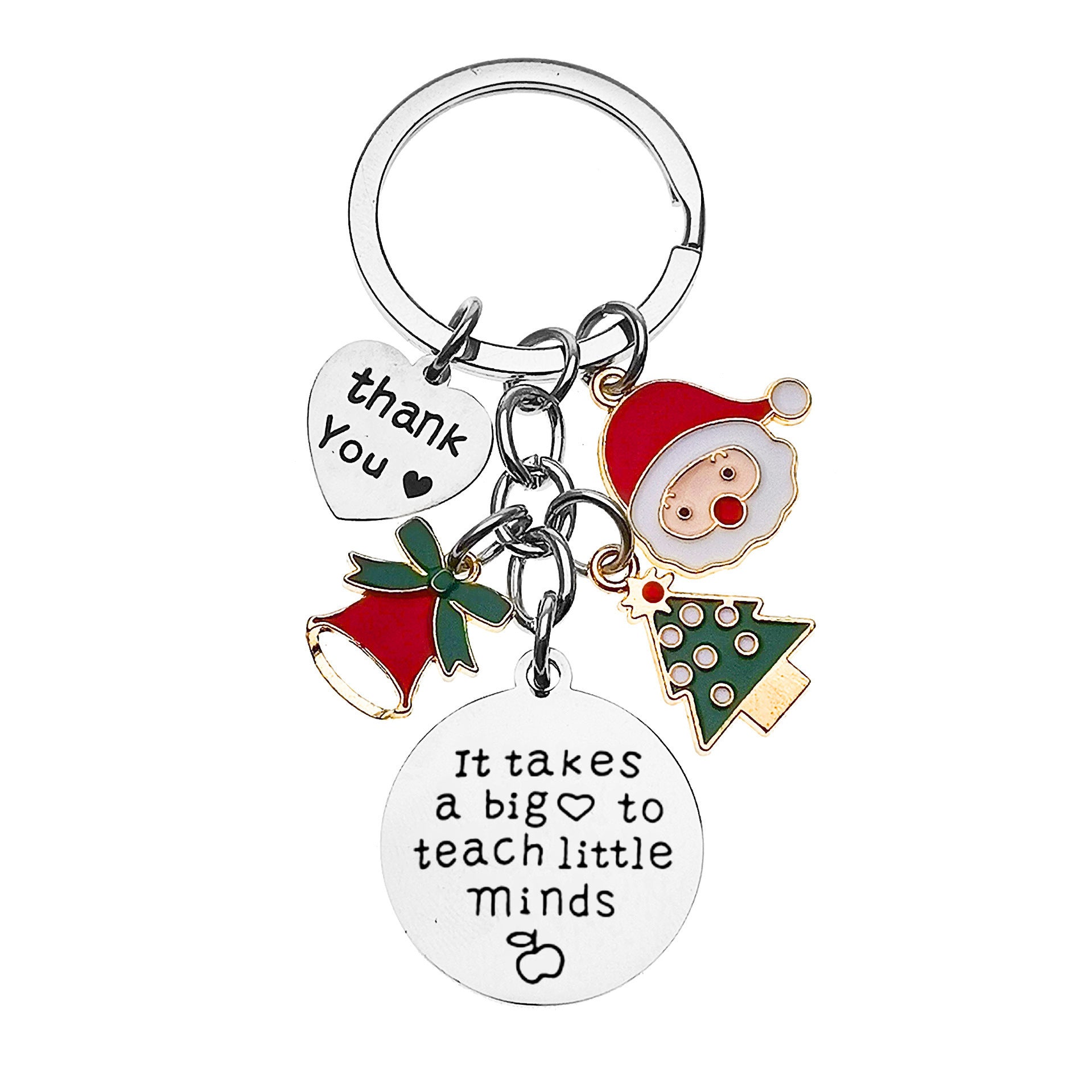 Christmas Metal Keychain