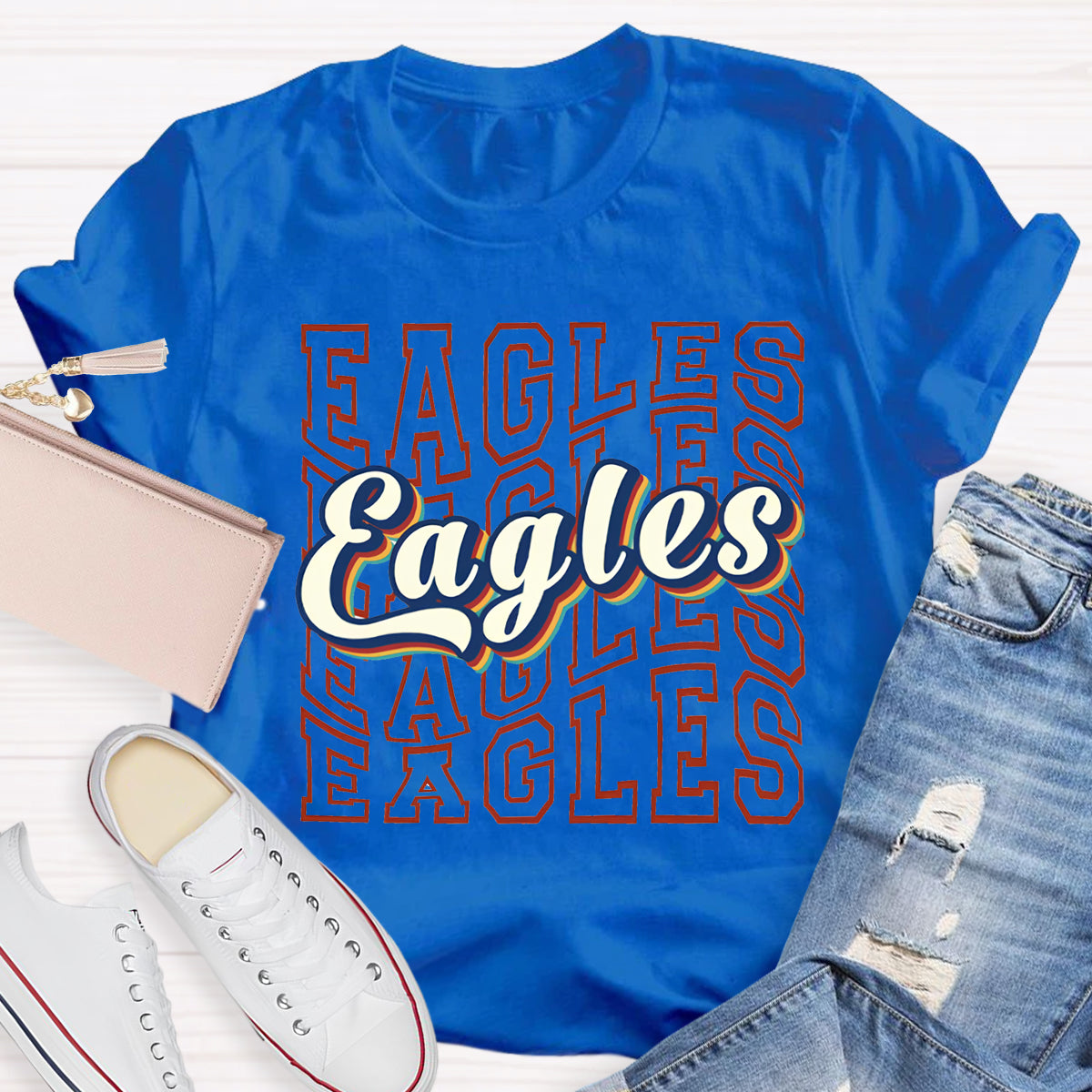 Personalized School Spirits Mascot T-Shirt