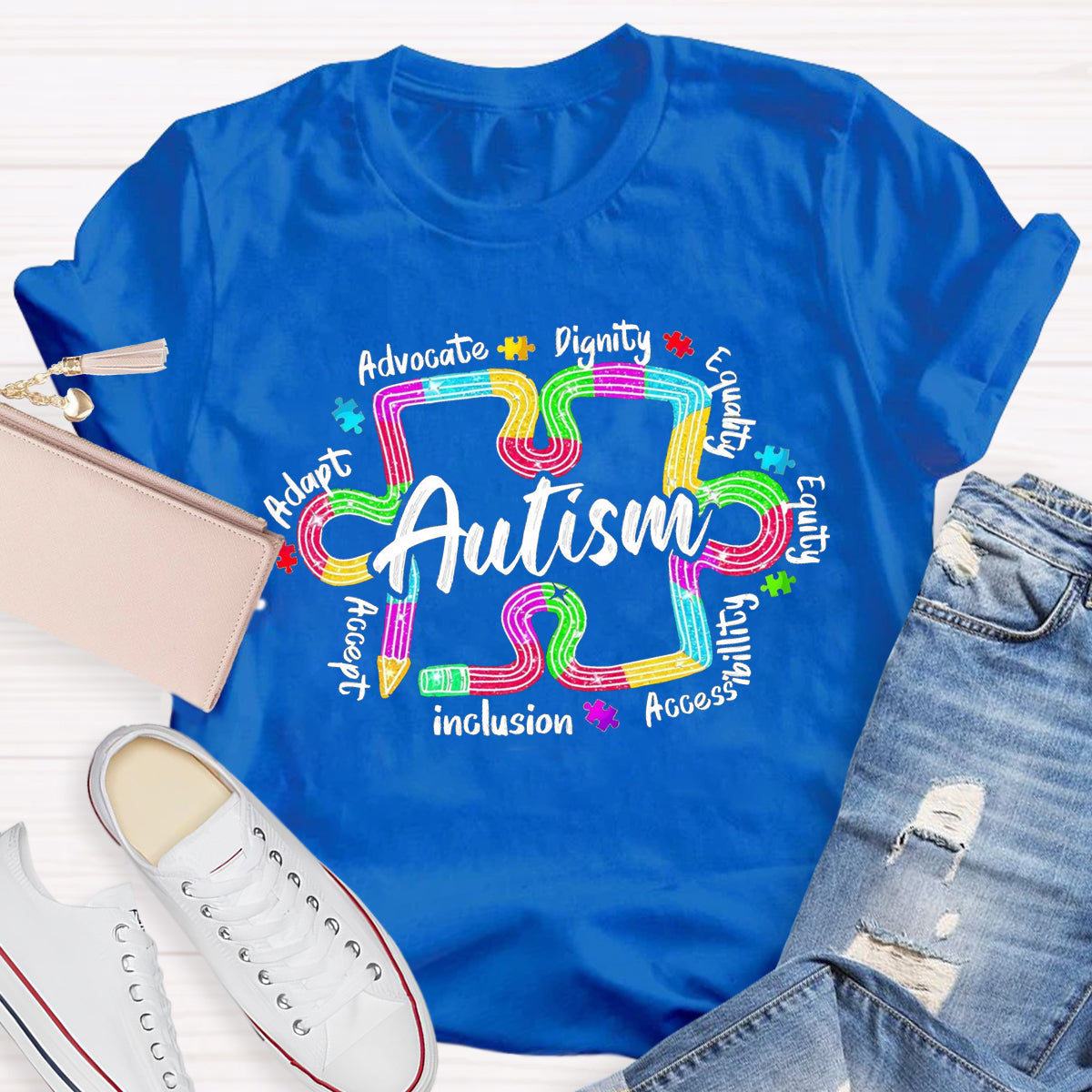 Autism Pencil Special Education T-Shirt