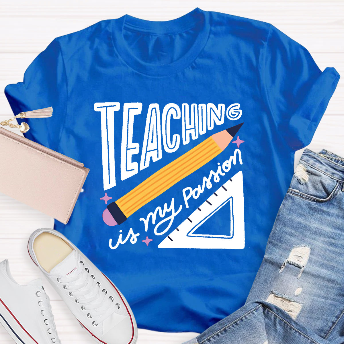 Teaching is My Passion Teacher T-Shirt