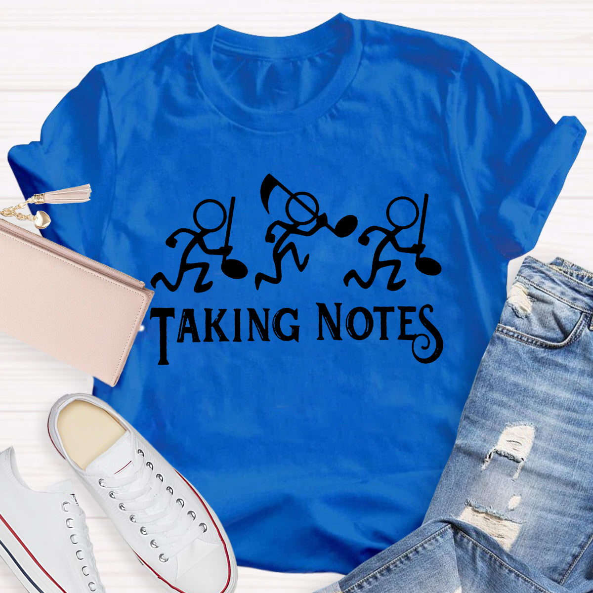 Taking Notes Music Teacher T-Shirt