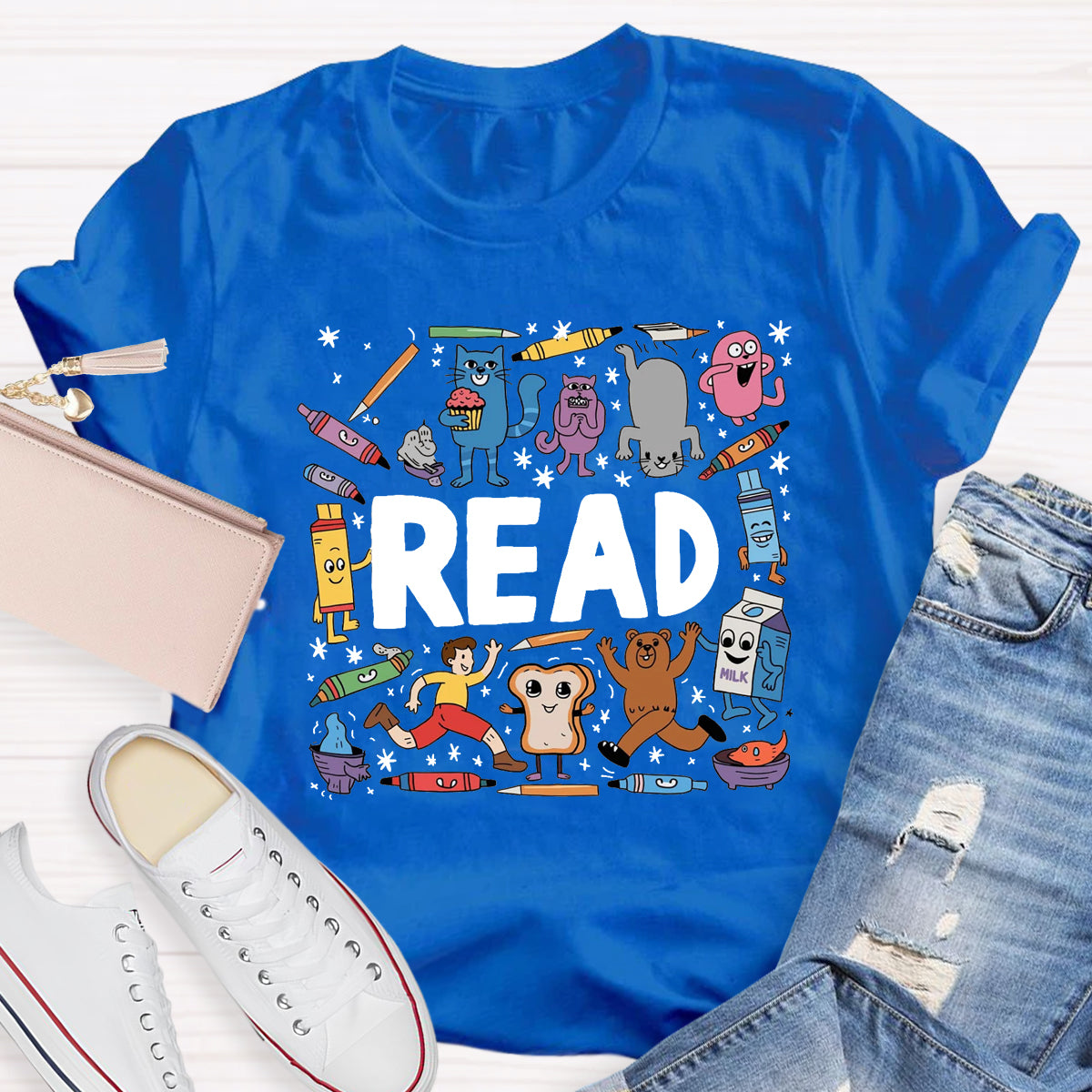 I Still Read Children's Books Teacher T-Shirt