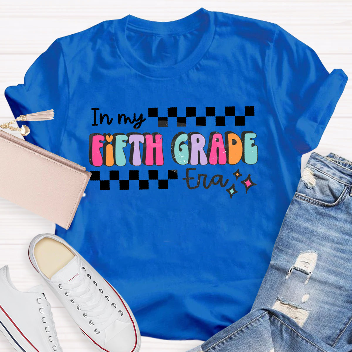 Personalized Grade In My Fifth Era Teacher T-Shirt