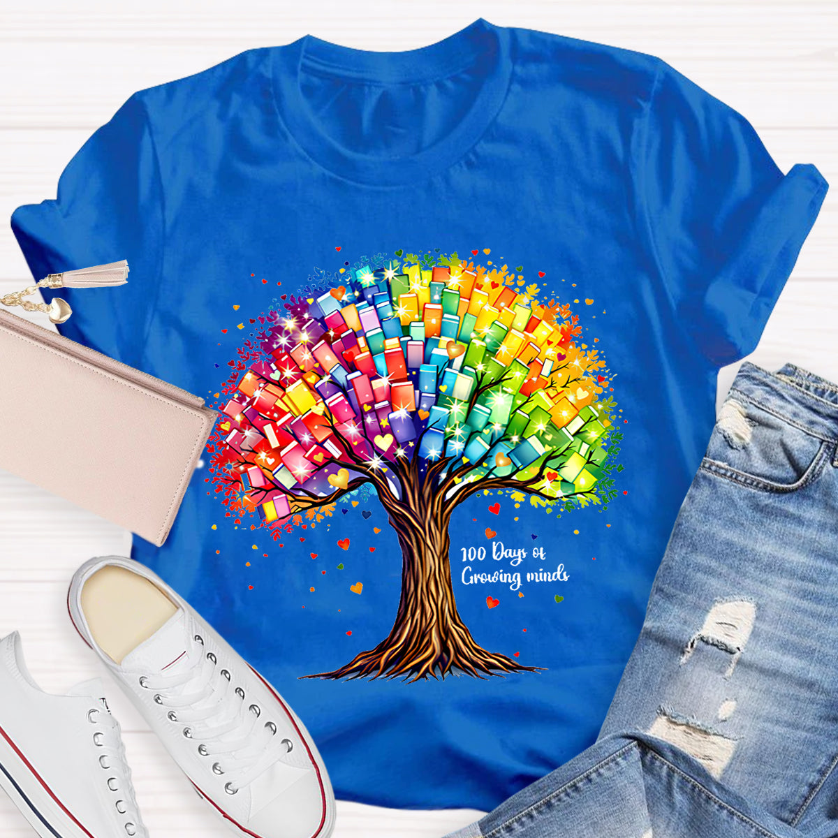 100 Days Of Growing Minds T-Shirt