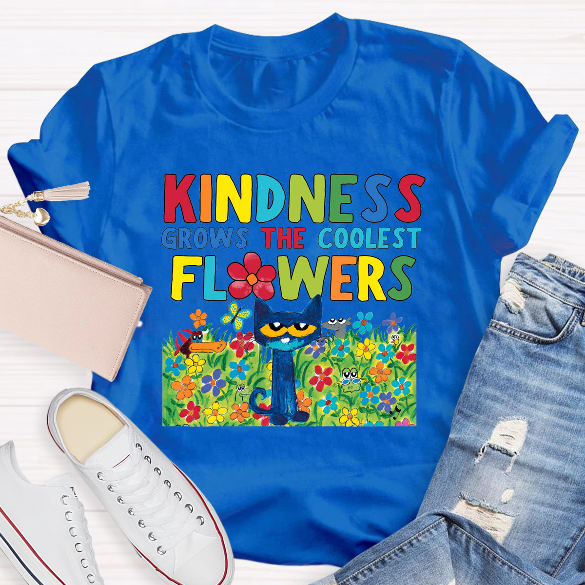 Kindness Grows The Coolest Flowers T-Shirt