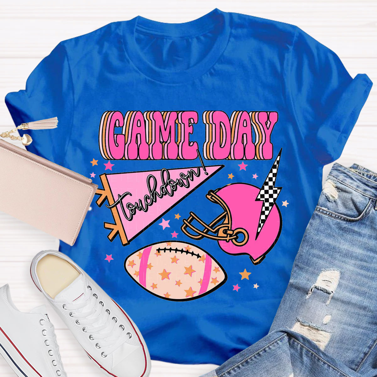 Game Day Football Touchdown Season T-Shirt