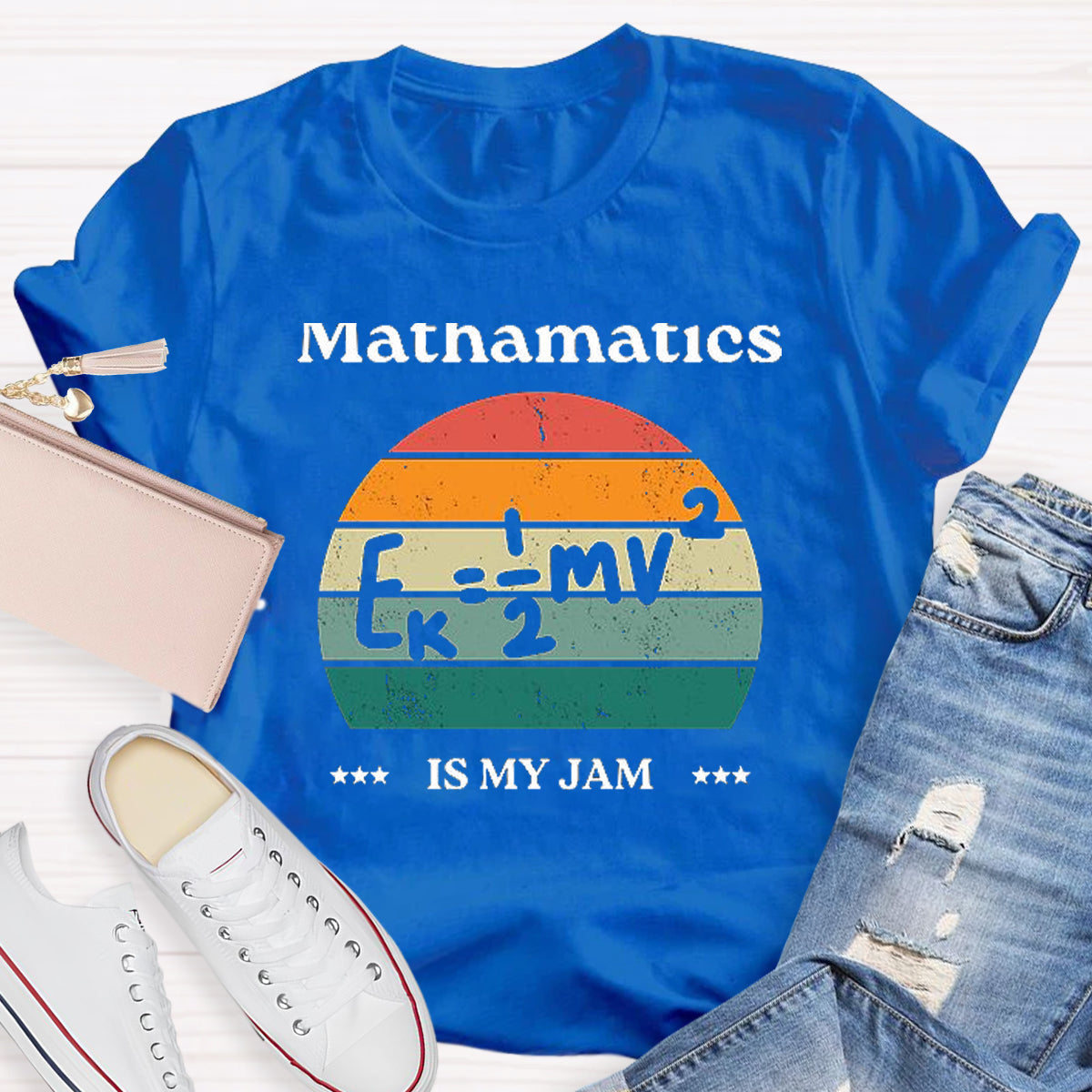 Mathematics Is My Jam Teacher T-Shirt