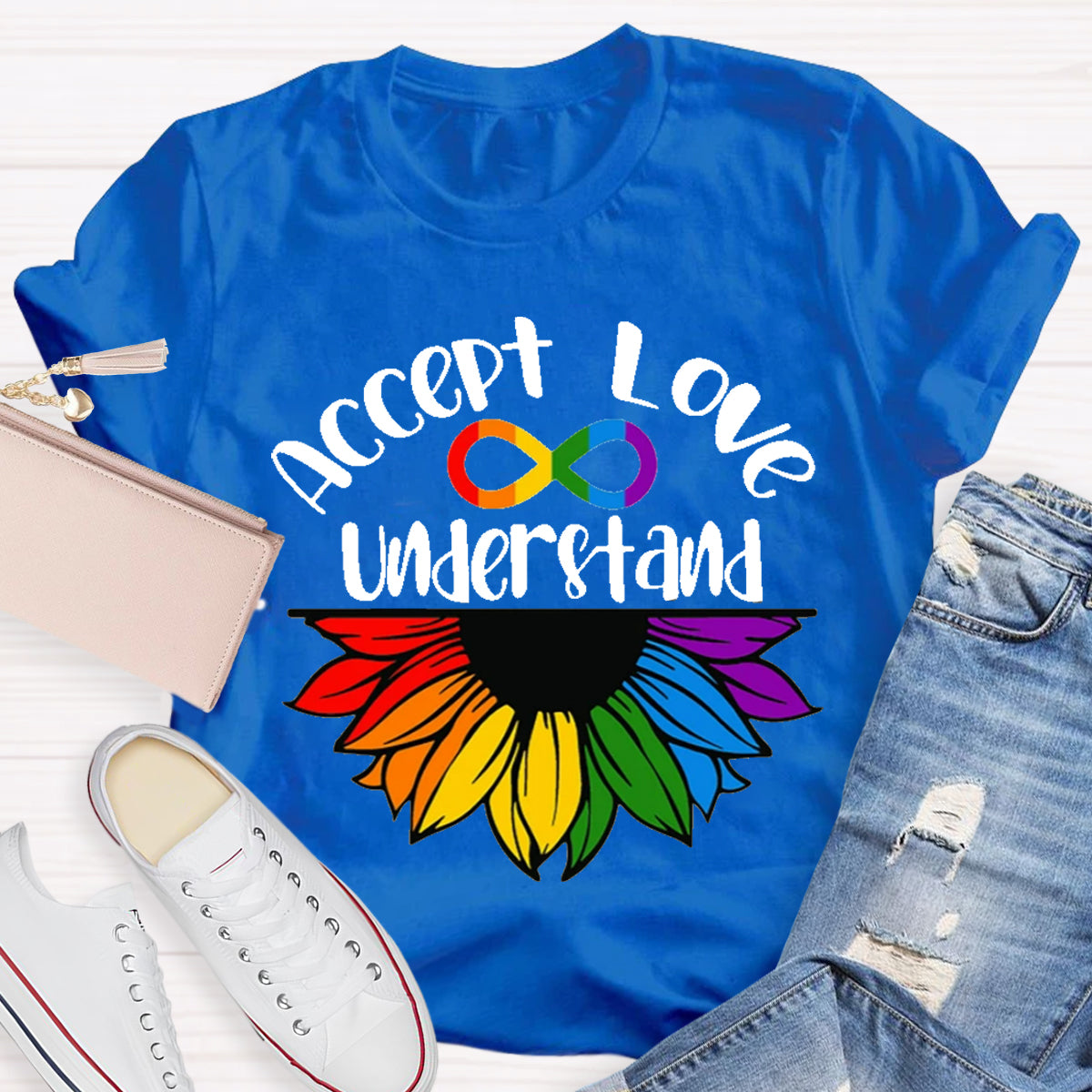 Accept Love Understand Sunflower T-Shirt