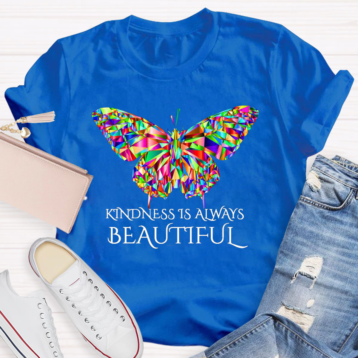 Kindness Is Always Beautiful Butterfly T-Shirt