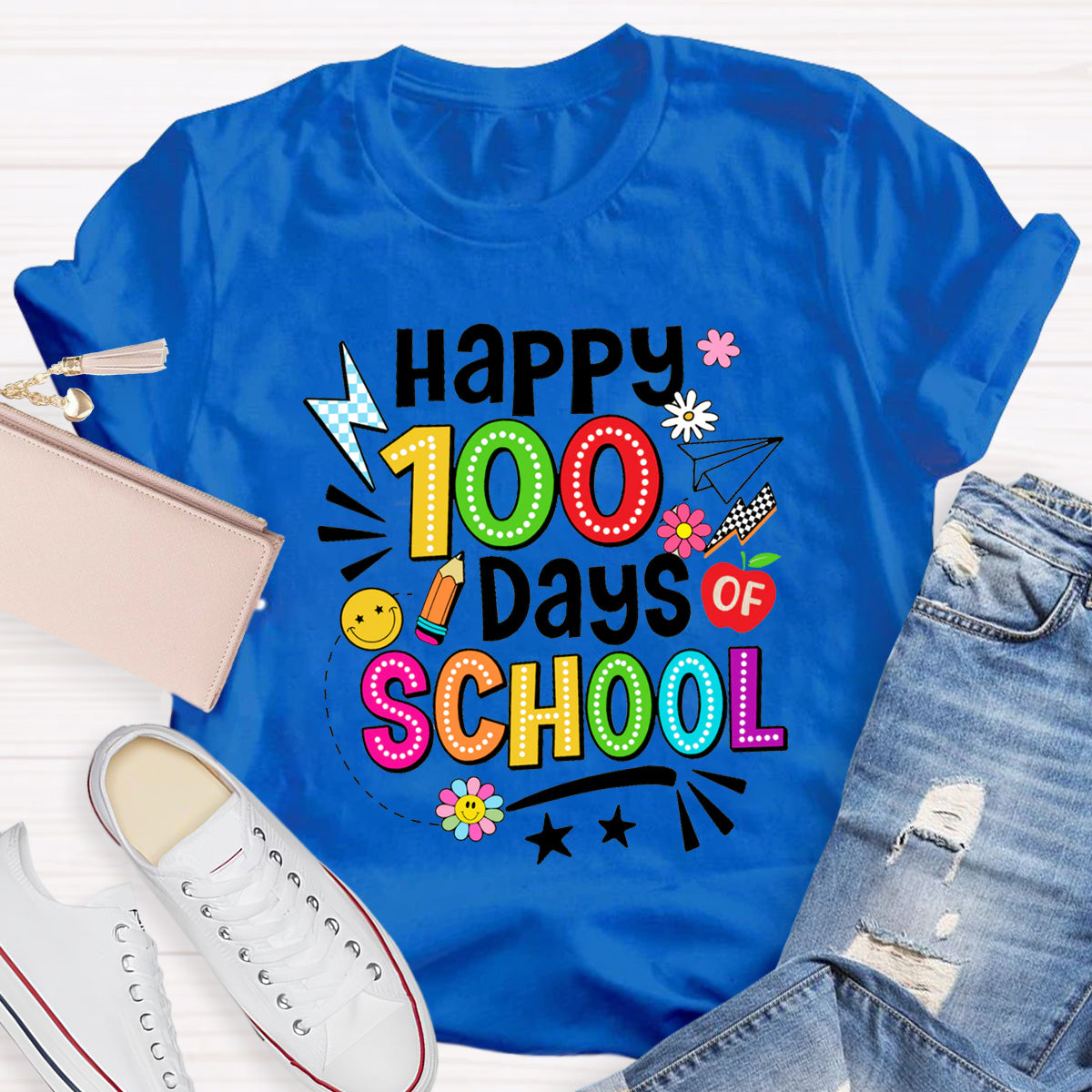 Happy 100 Days Of School T-Shirt