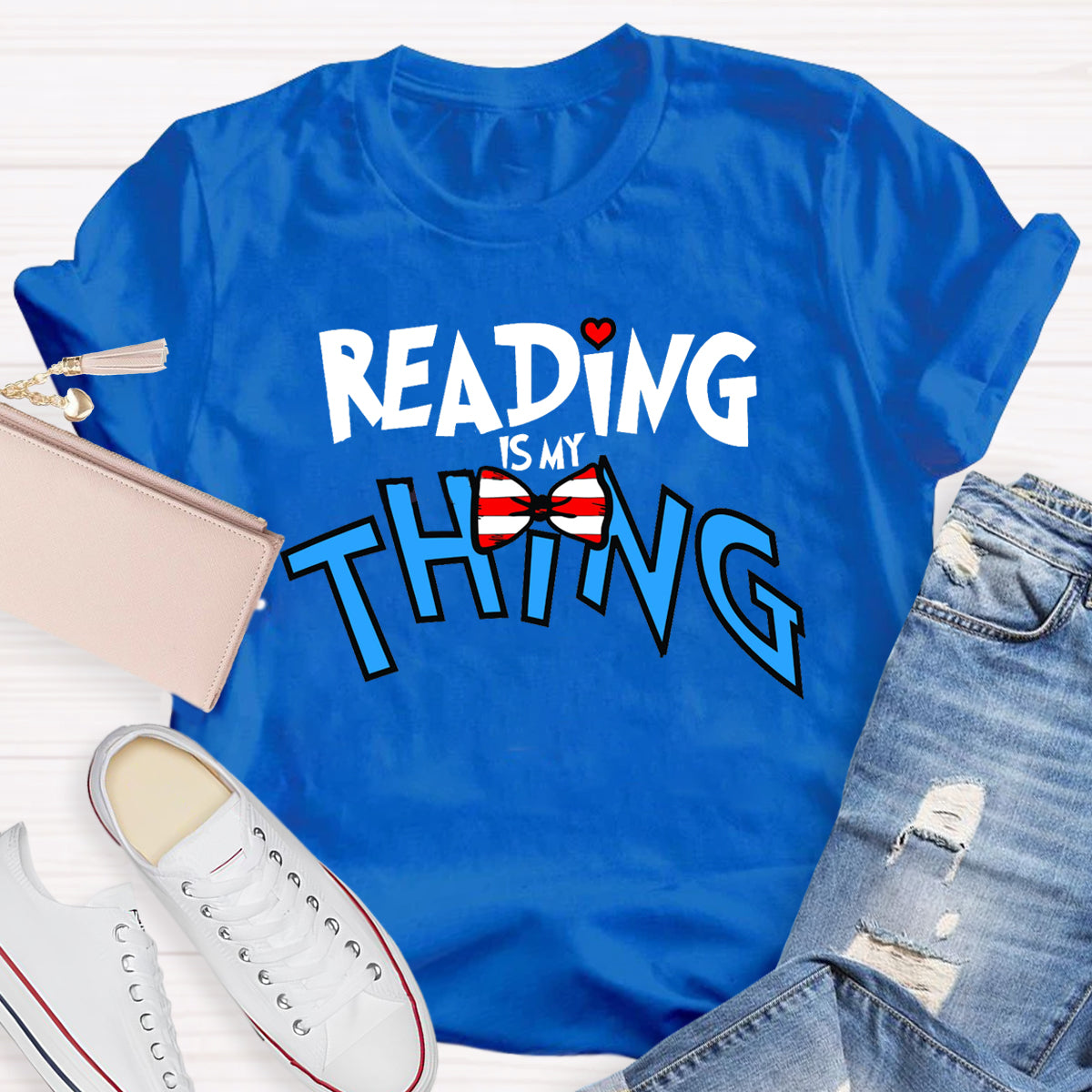 Reading Is My Thing Teacher T-Shirt