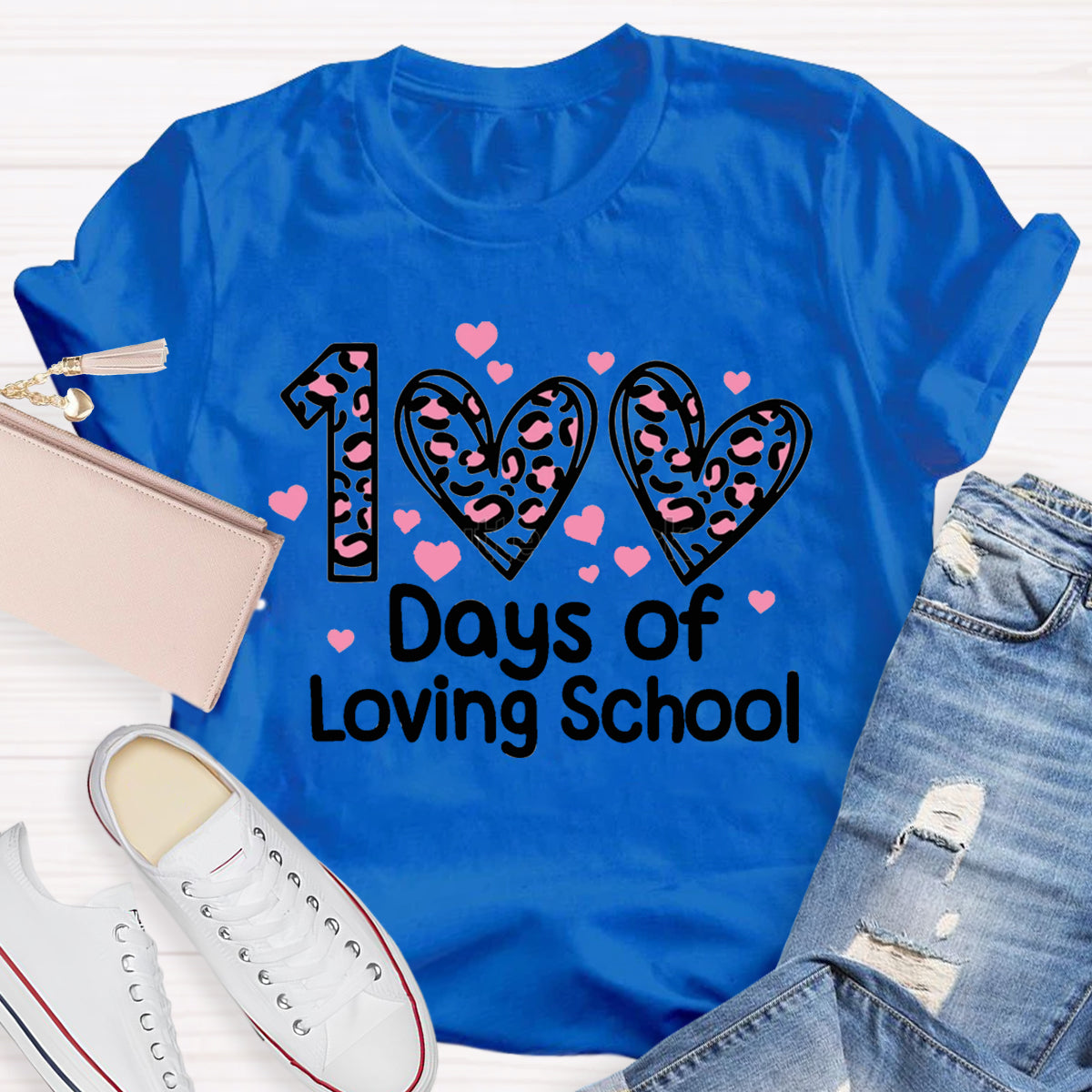 100 Days Of Loving School Teacher T-Shirt