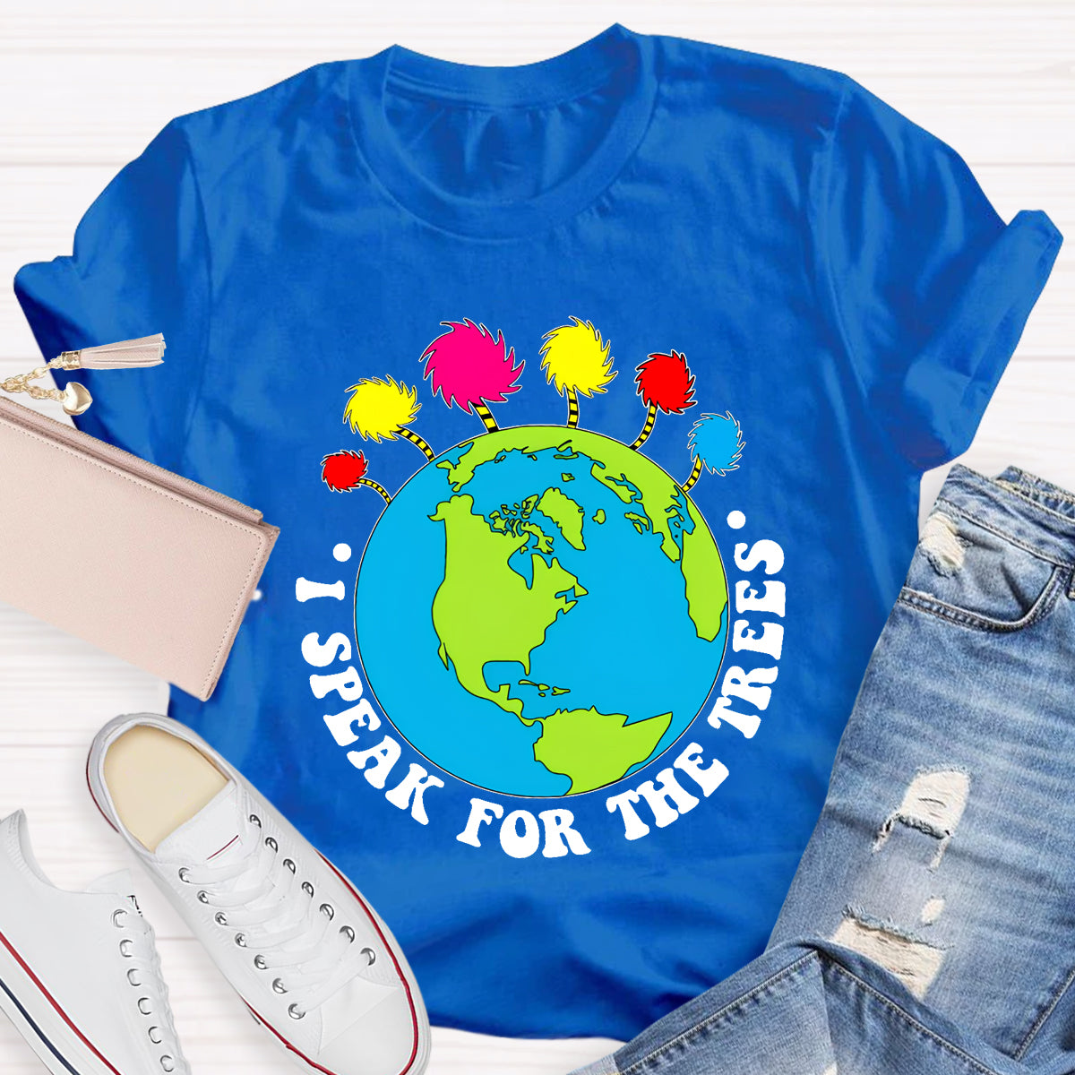 I Speak For The Trees Earth Day T-Shirt