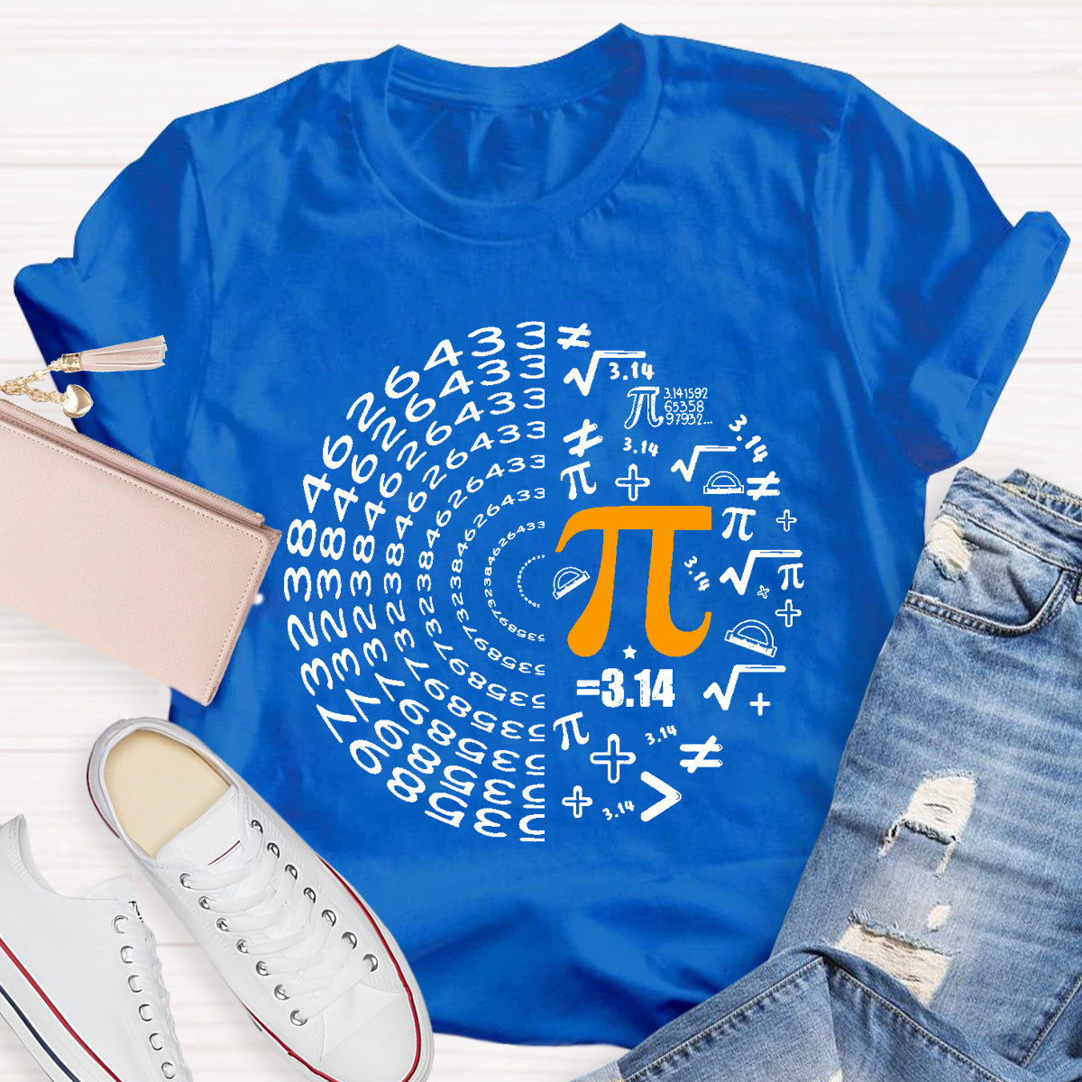 Funny Pi Day Math Teacher T-Shirt