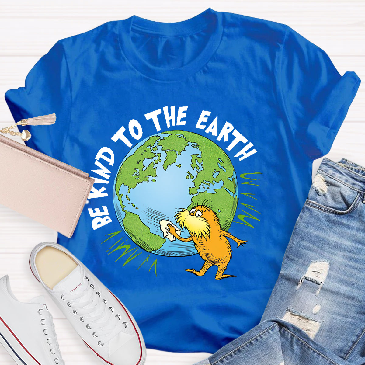 Be Kind To The Earth Teacher T-Shirt