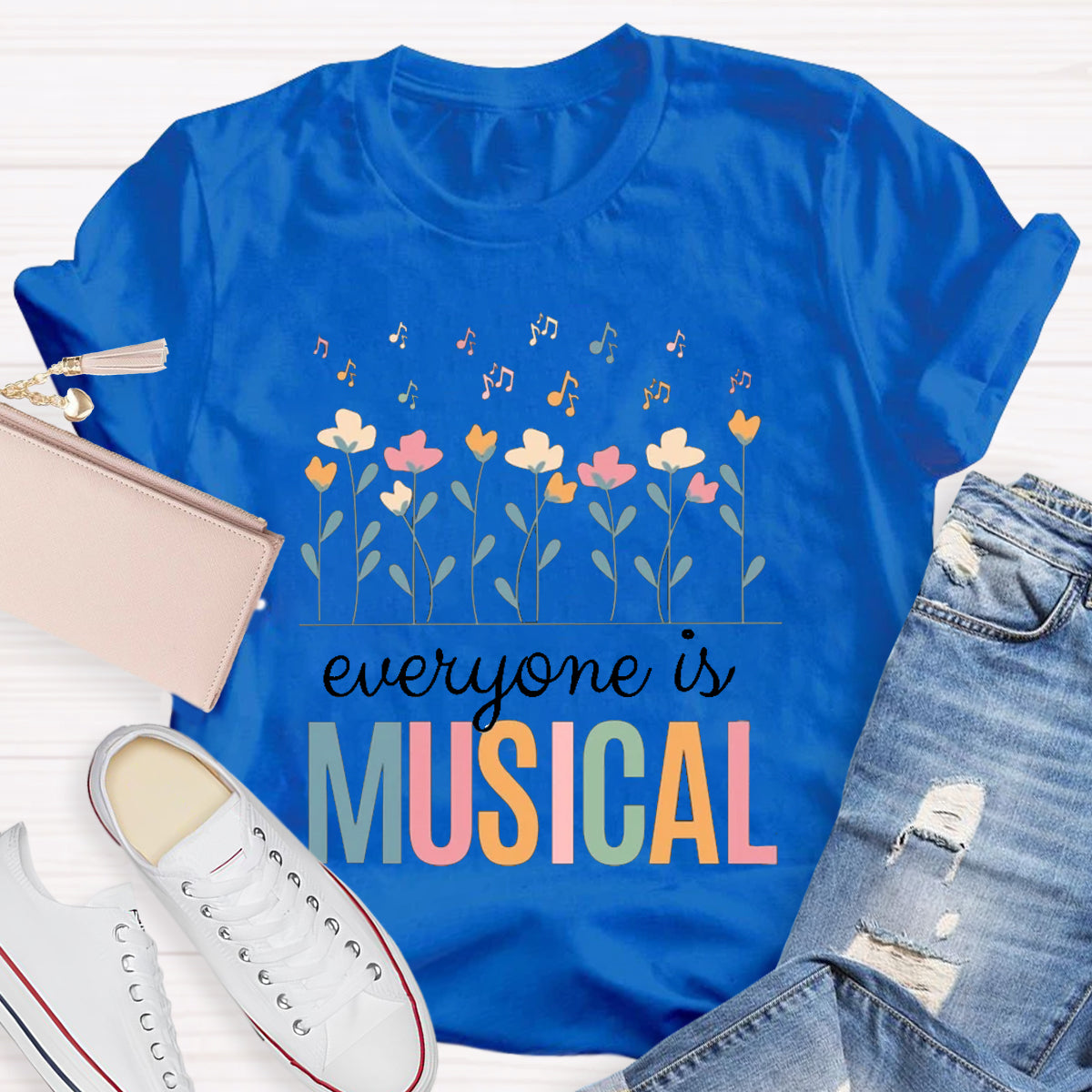 Everyone Is Musical Teacher T-Shirt