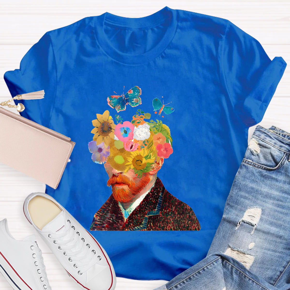 Minds Blooming Art Teacher T-Shirt