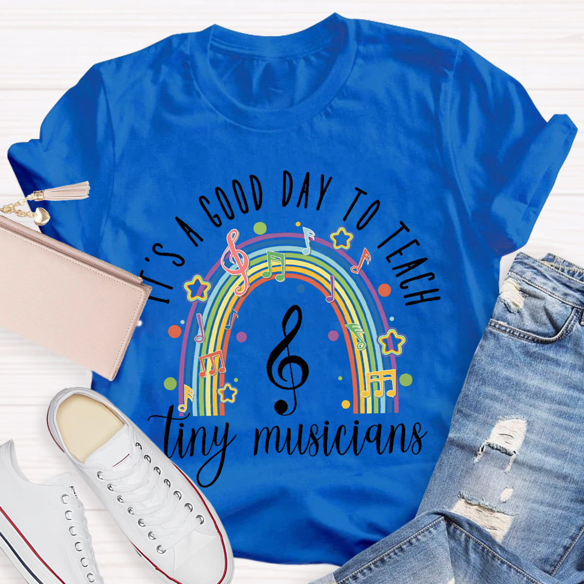 It'S A Good Day To Teach Tiny Musician Music Teacher T-Shirt