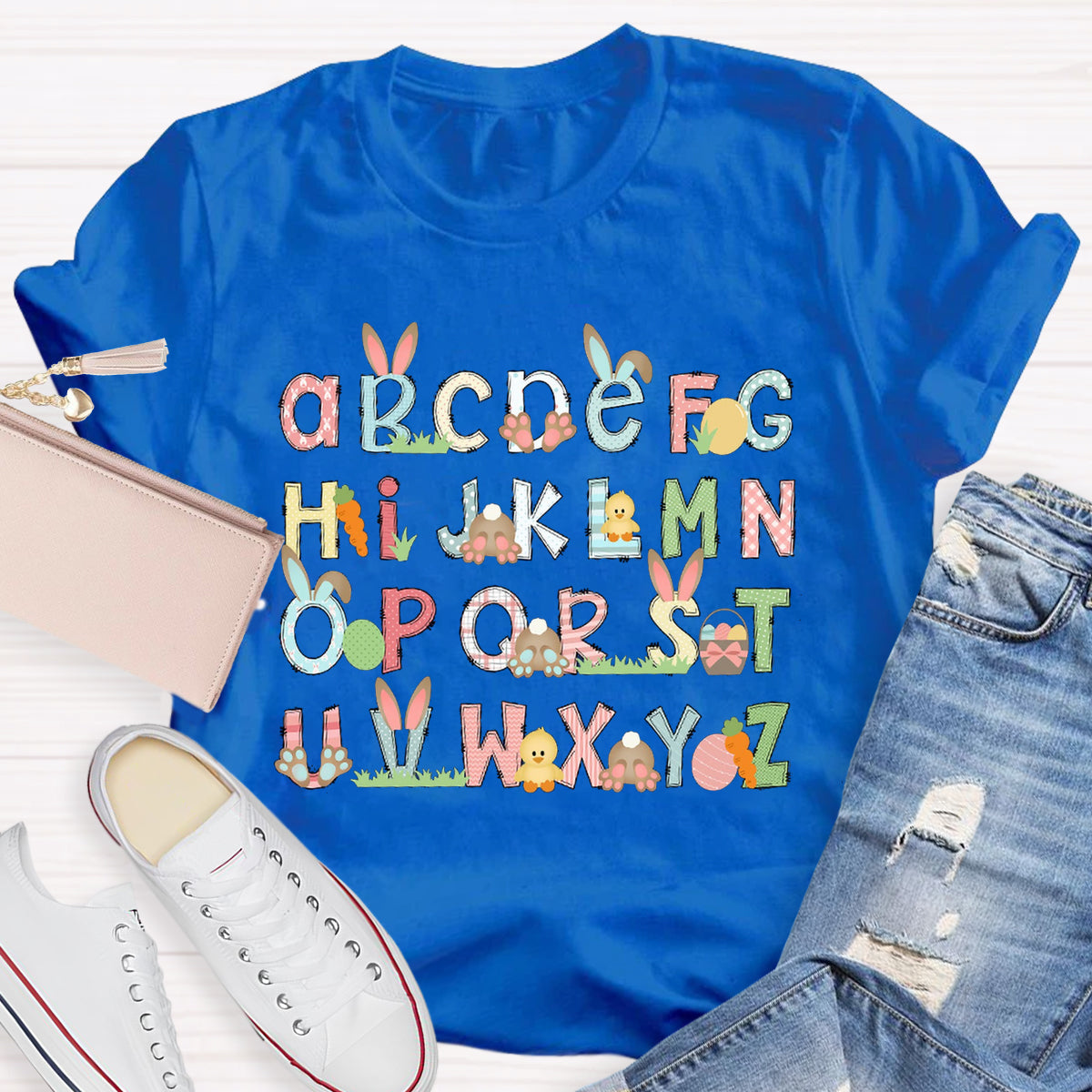 Easter Bunny Alphabet T-Shirt